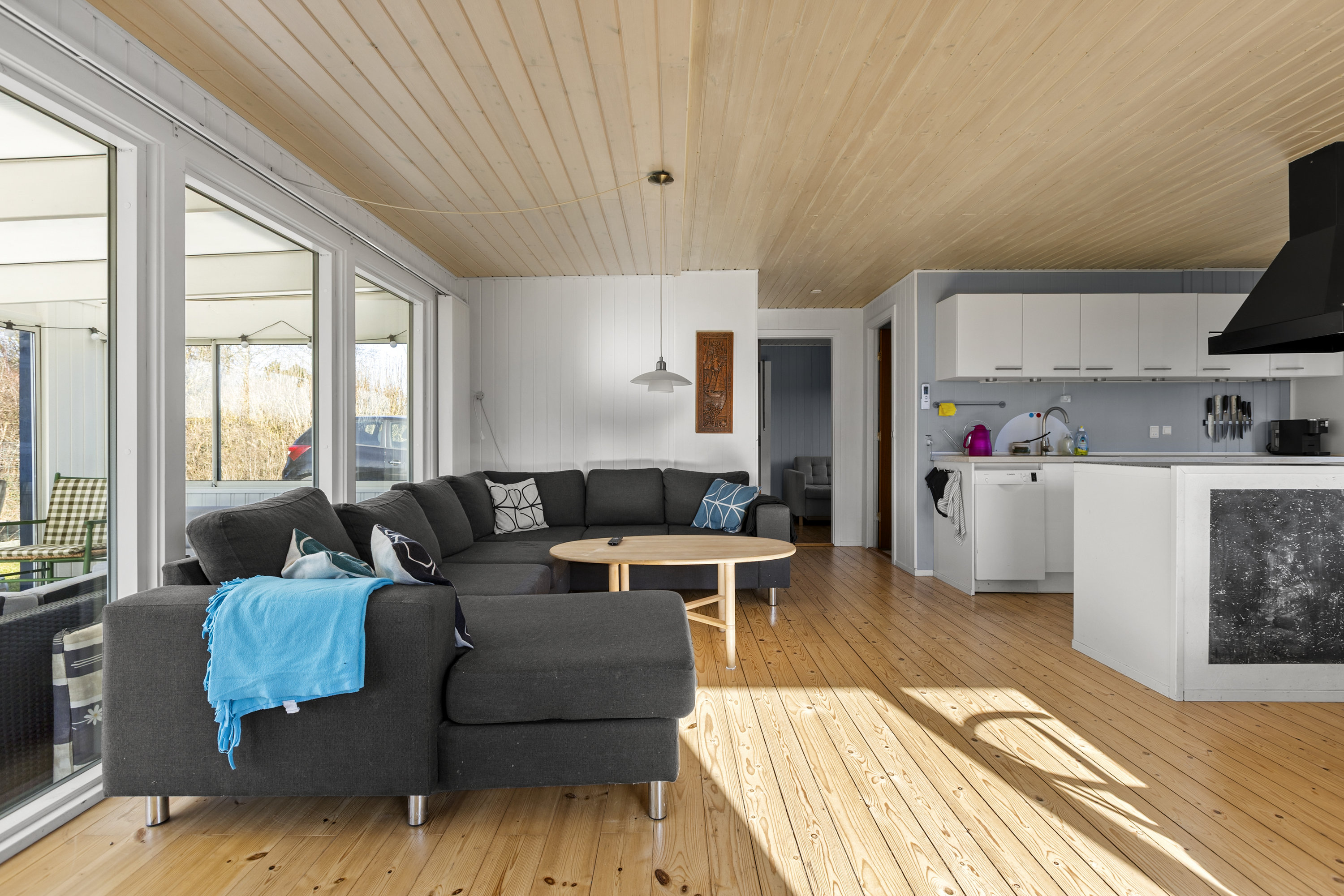 Fremhævet stue billede i fuldskærmstilstand. Billede af Tornskadevej 3, Ll Kongsmark, 4200 Slagelse