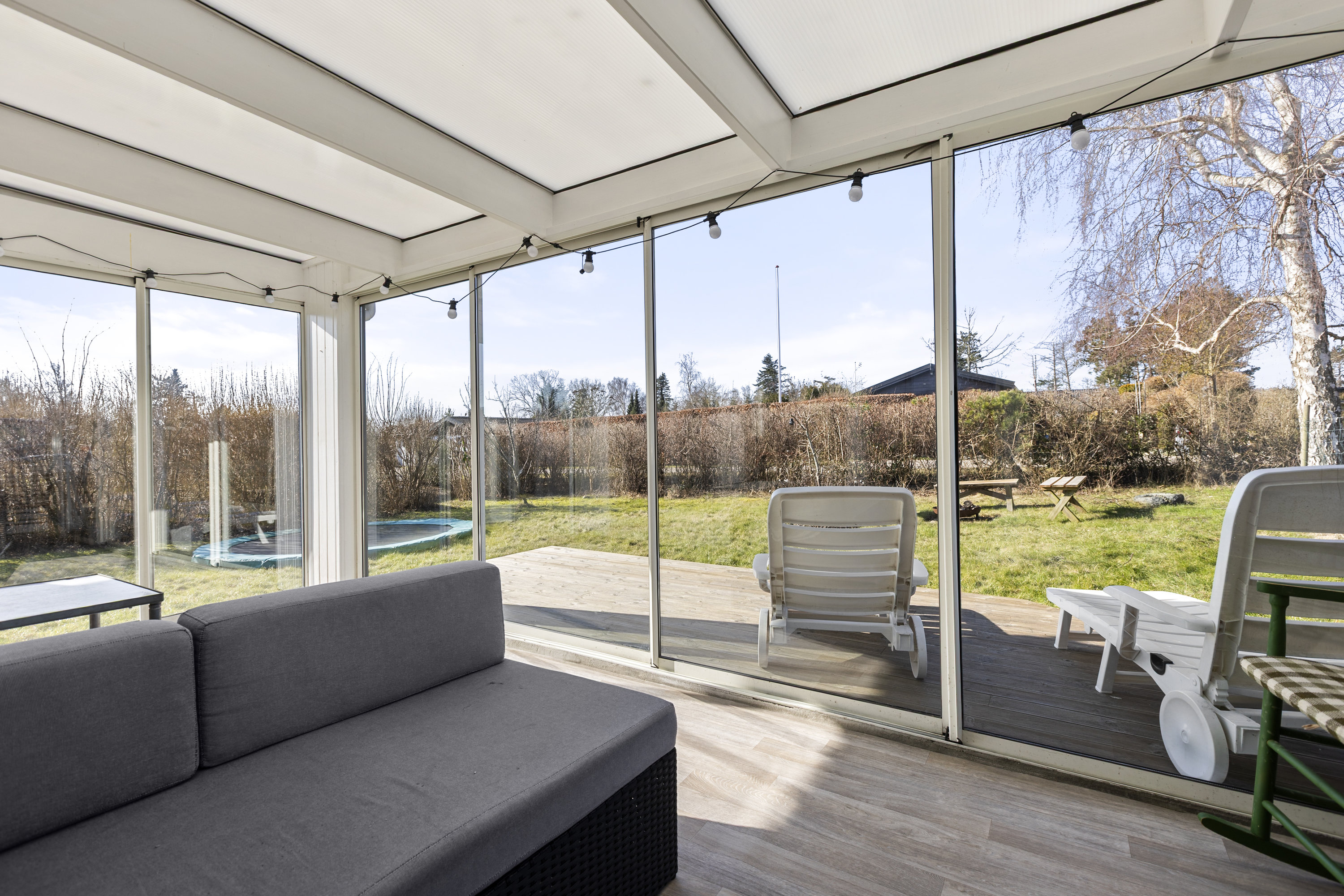 Fremhævet udestue billede i fuldskærmstilstand. Billede af Tornskadevej 3, Ll Kongsmark, 4200 Slagelse