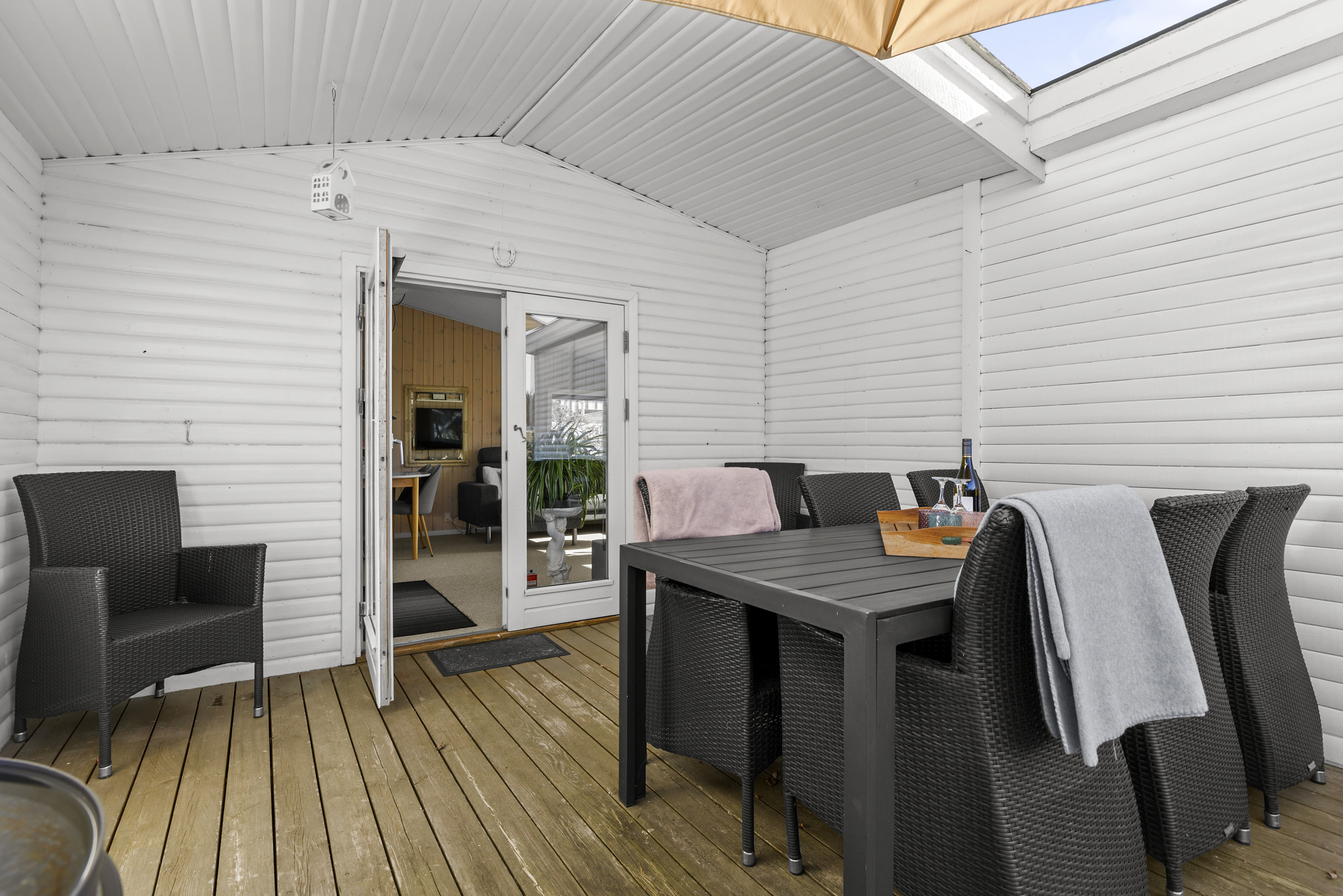 Fremhævet terrasse billede i fuldskærmstilstand. Billede af Græsgangen 15, Næsby Strand, 4200 Slagelse