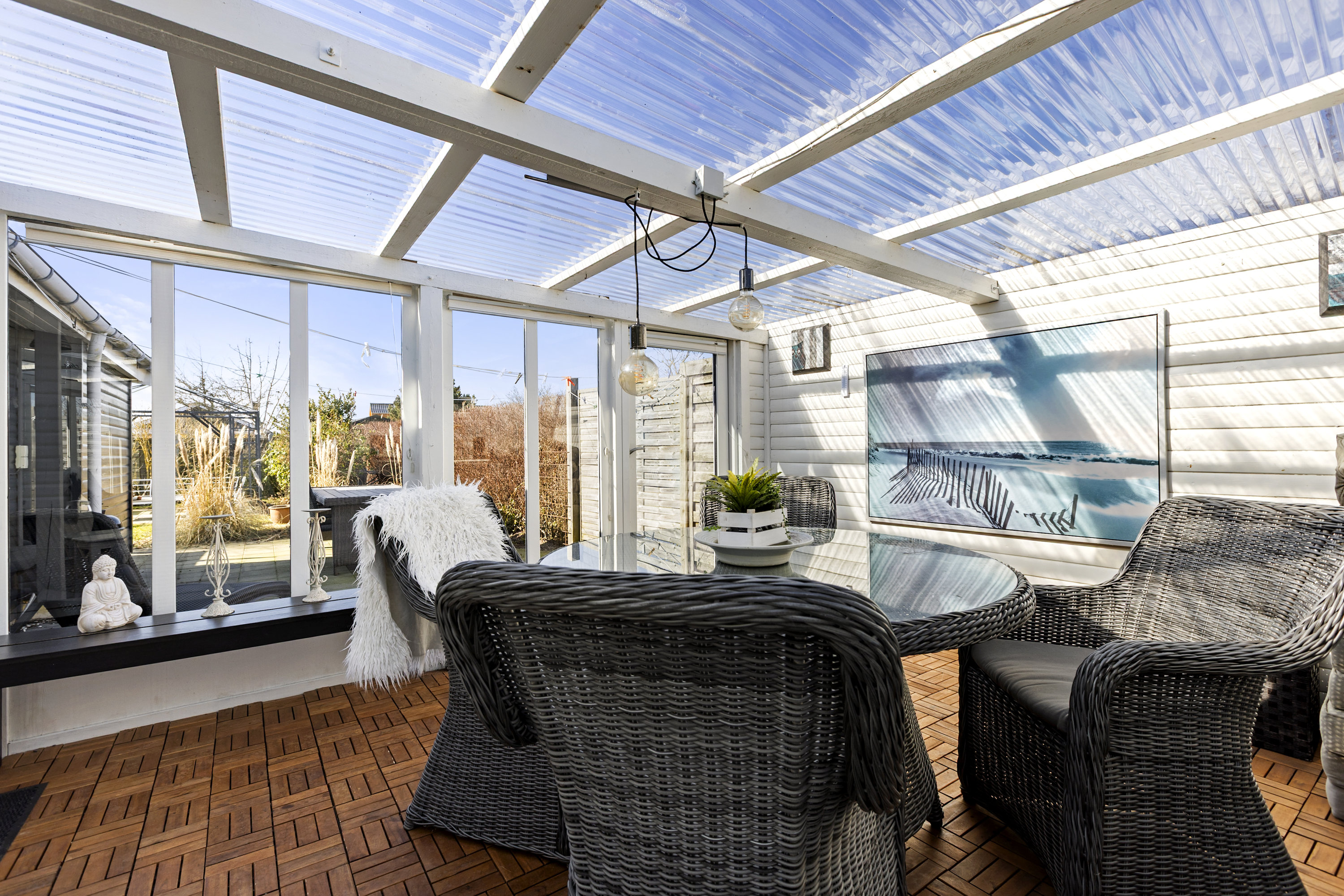 Miniaturebillede 1: udestue. Billede af Græsgangen 15, Næsby Strand, 4200 Slagelse