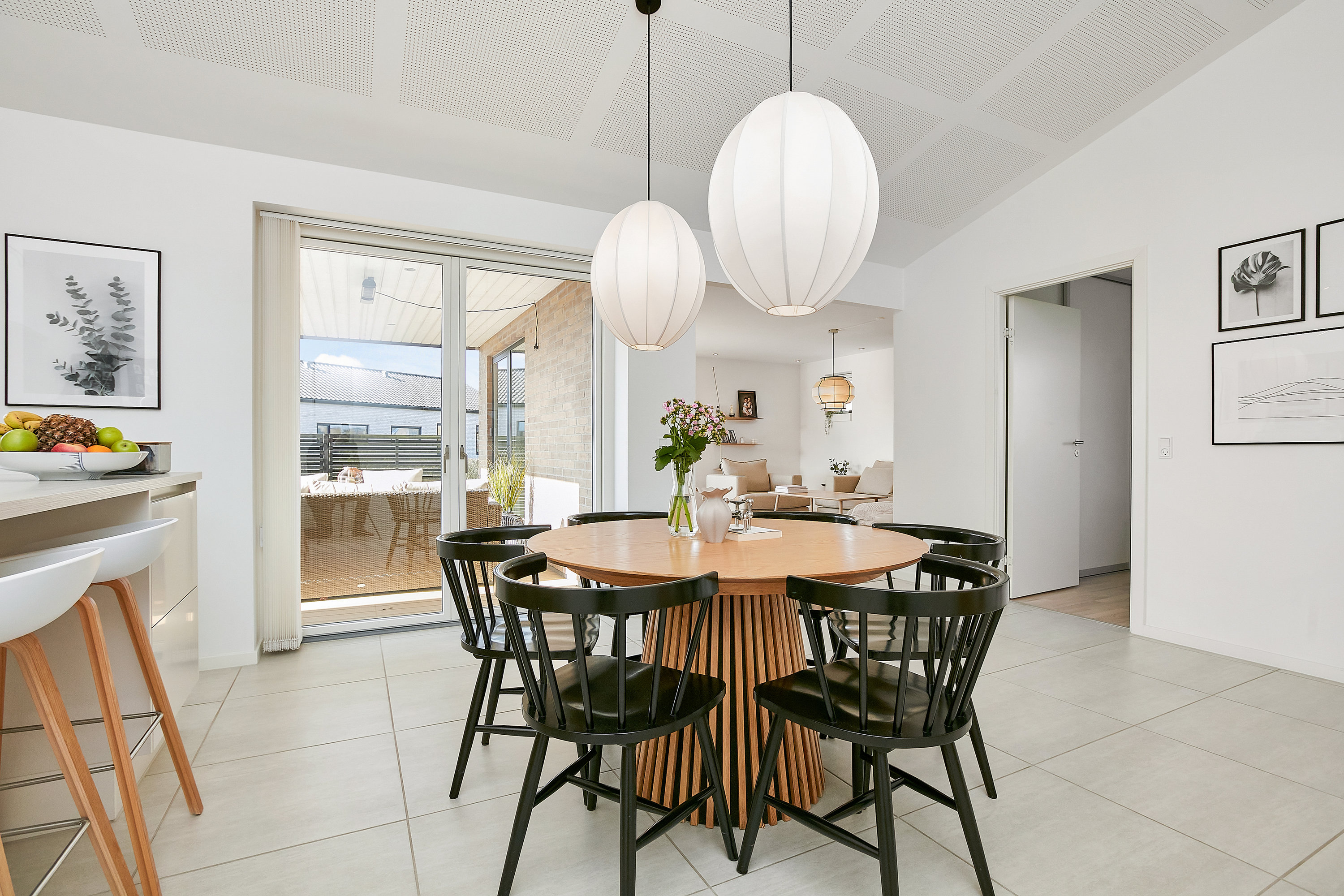 Fremhævet køkken/alrum billede i fuldskærmstilstand. Billede af Rødtjørnen 5, Torsted, 8700 Horsens