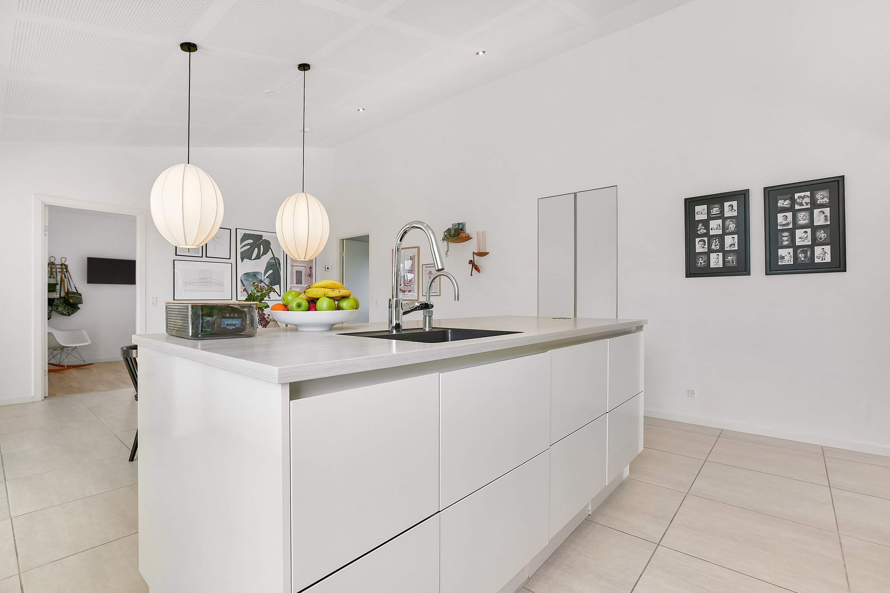 Fremhævet køkken/alrum billede i fuldskærmstilstand. Billede af Rødtjørnen 5, Torsted, 8700 Horsens