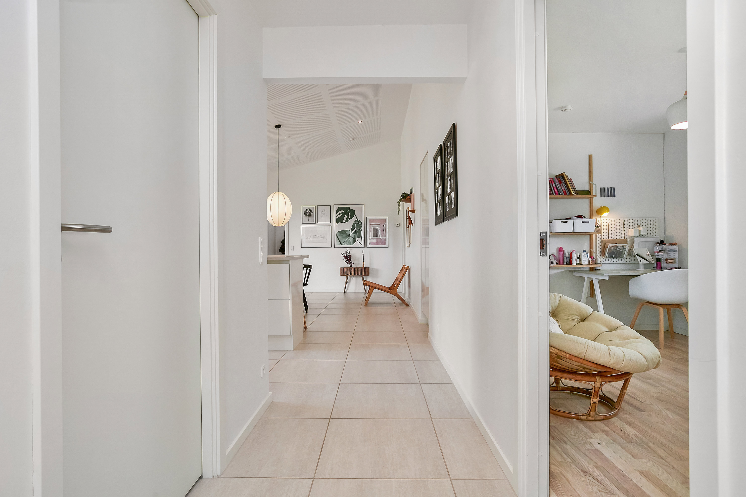 Fremhævet gang billede i fuldskærmstilstand. Billede af Rødtjørnen 5, Torsted, 8700 Horsens