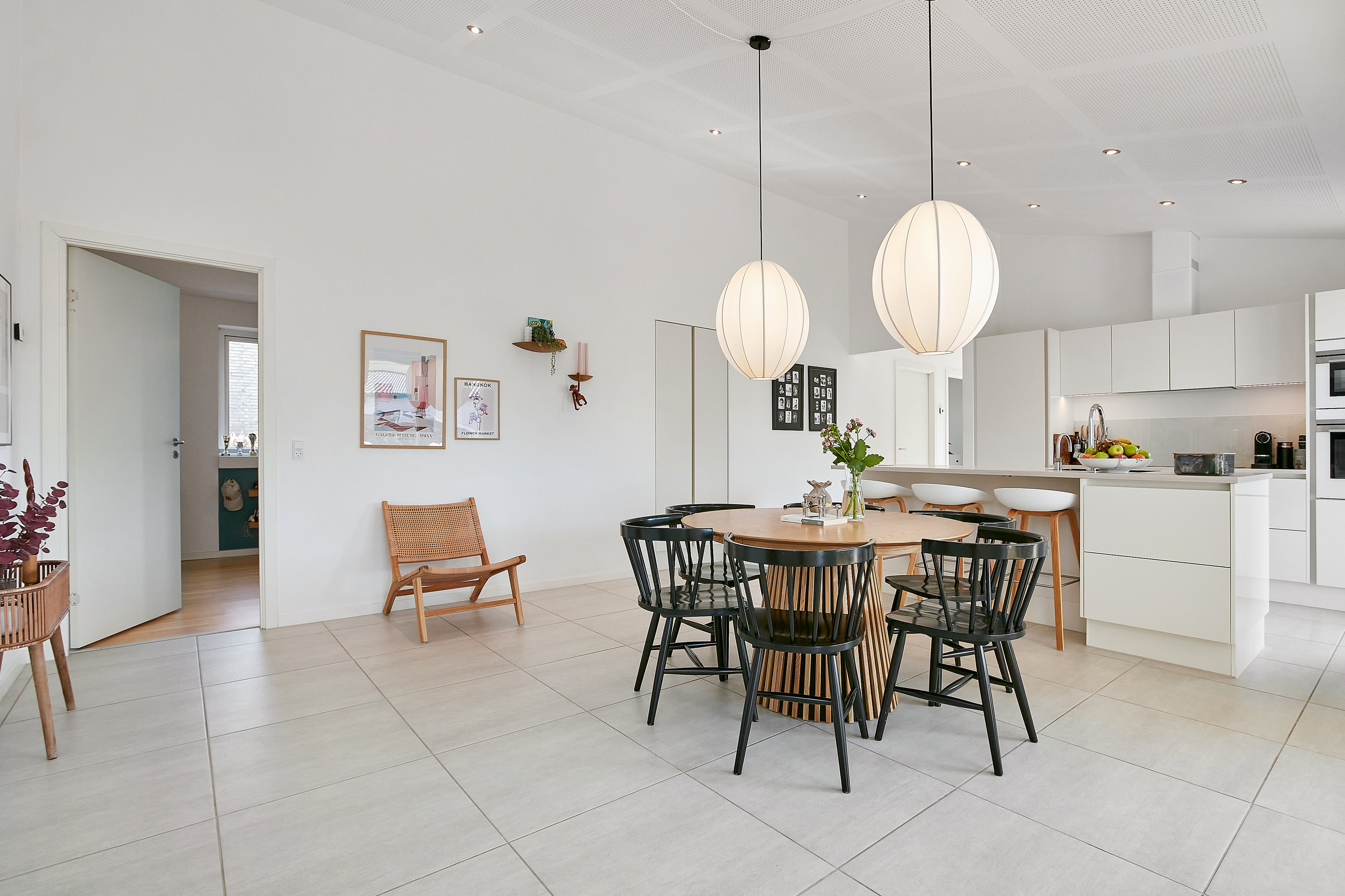 Fremhævet køkken/alrum billede i fuldskærmstilstand. Billede af Rødtjørnen 5, Torsted, 8700 Horsens