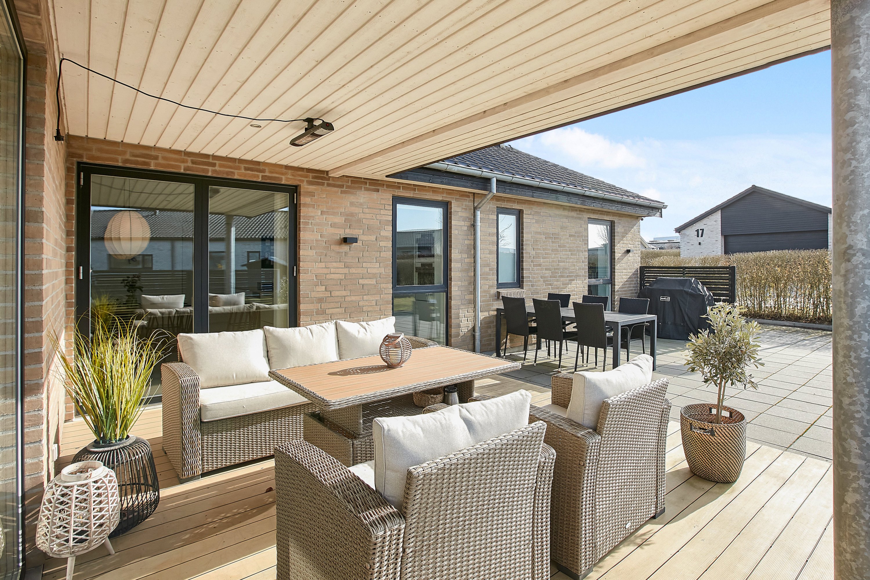 Miniaturebillede 1: terrasse. Billede af Rødtjørnen 5, Torsted, 8700 Horsens