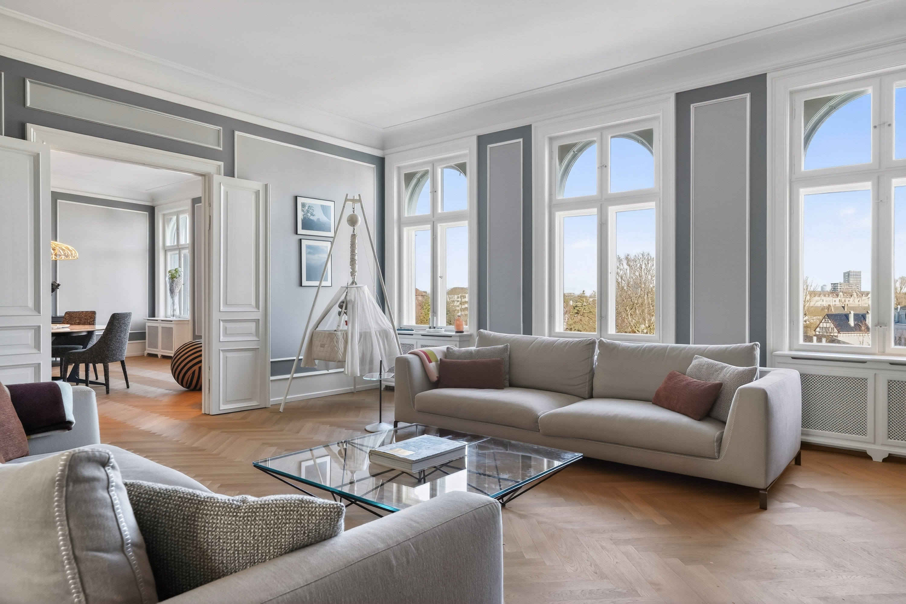 Miniaturebillede 2: stue. Billede af Dag Hammarskjölds Allé 1B, 4., 2100 København Ø