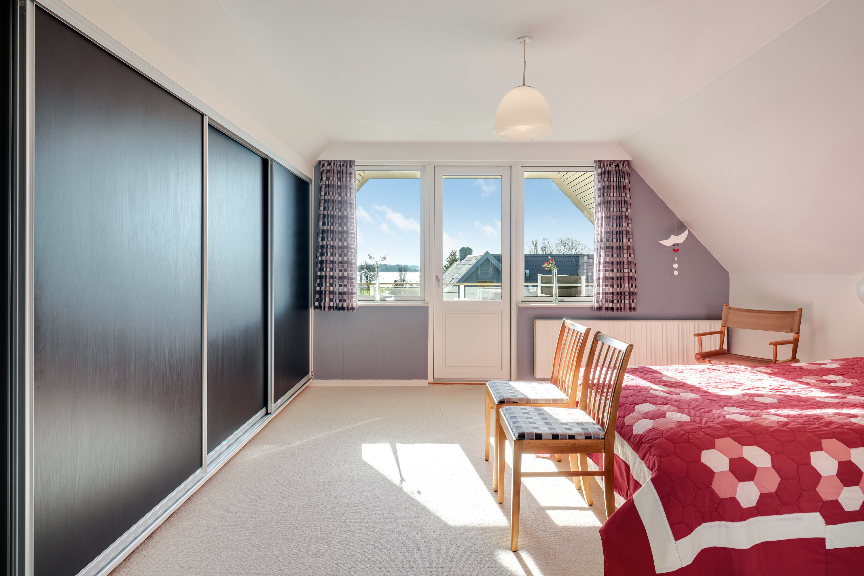 Fremhævet soveværelse billede i fuldskærmstilstand. Billede af Elmevej 32, 5300 Kerteminde