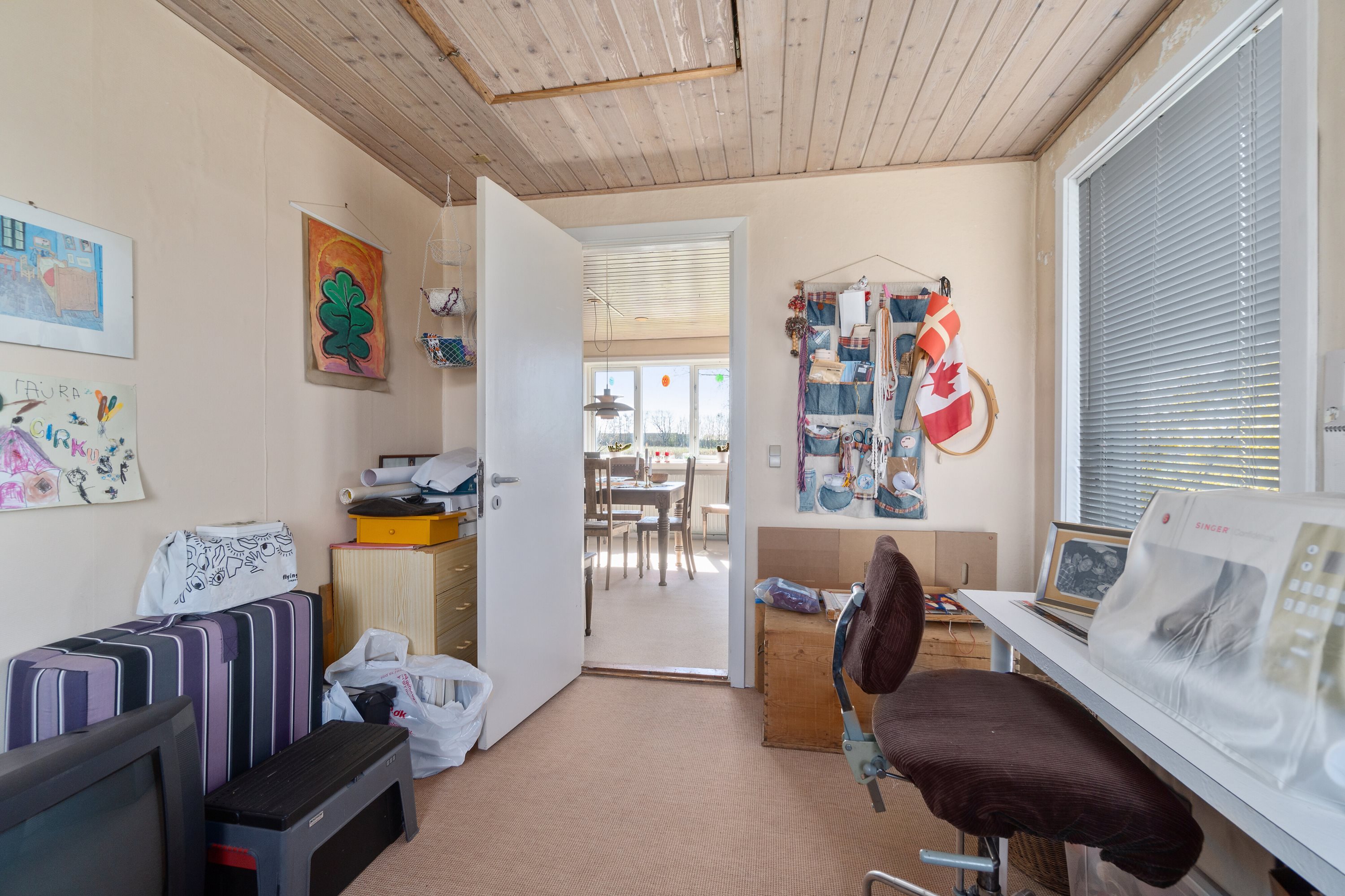 Fremhævet værelse billede i fuldskærmstilstand. Billede af Hviddingvej 36, Hvidding, 8830 Tjele