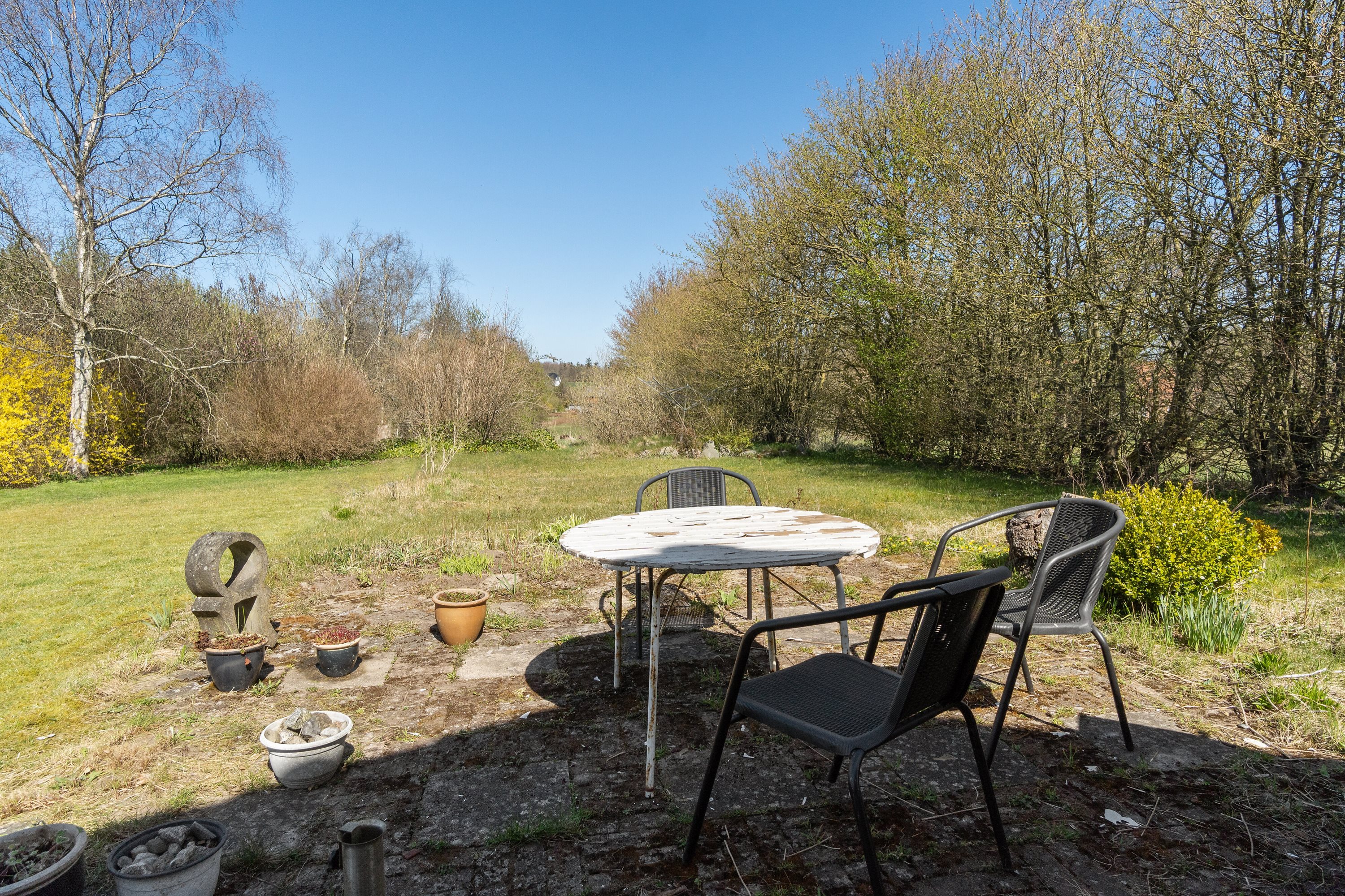 Fremhævet terrasse billede i fuldskærmstilstand. Billede af Hviddingvej 36, Hvidding, 8830 Tjele