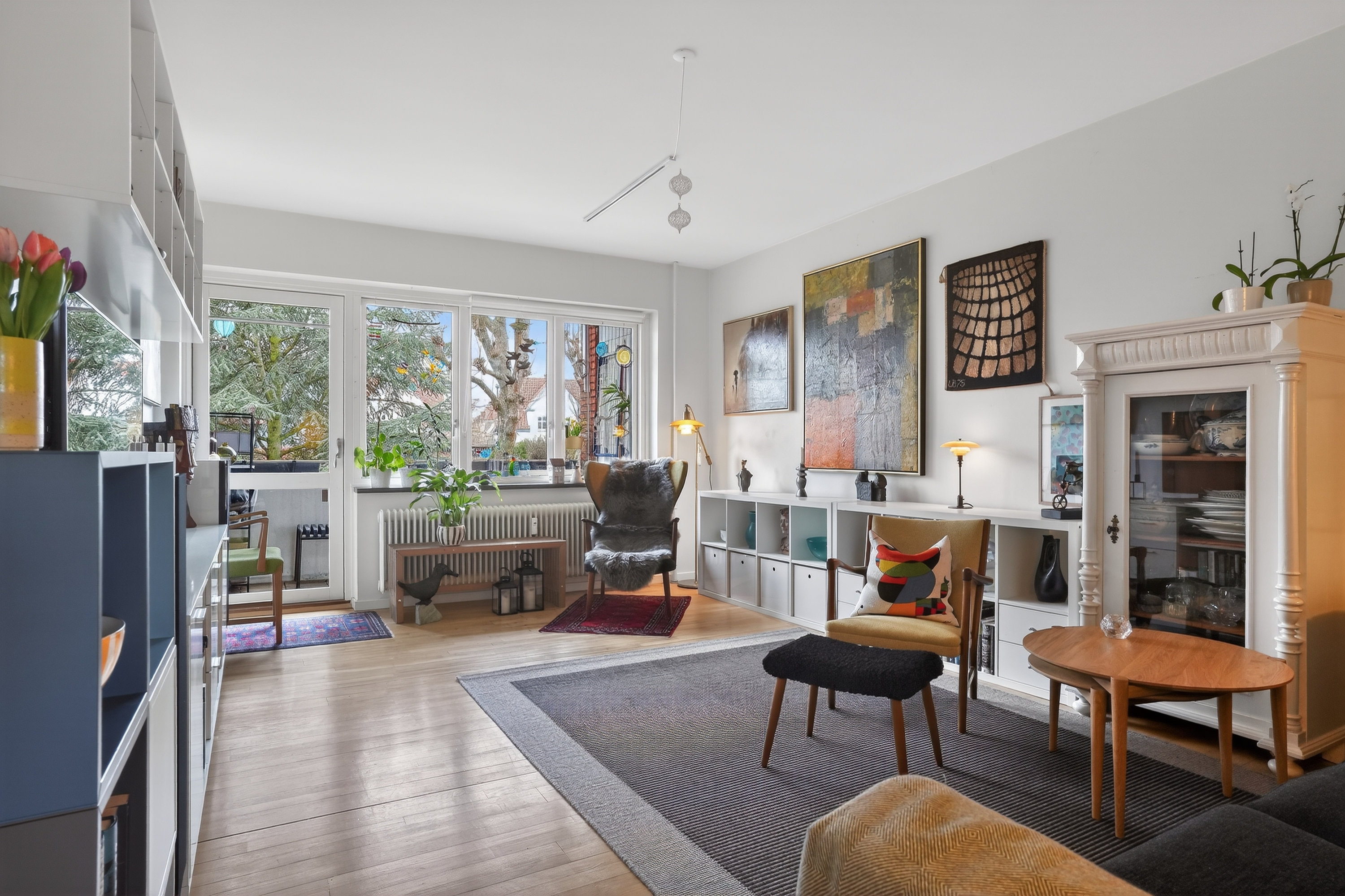 Miniaturebillede 1: stue. Billede af Lyshøjgårdsvej 103, st.. 4., 2500 Valby