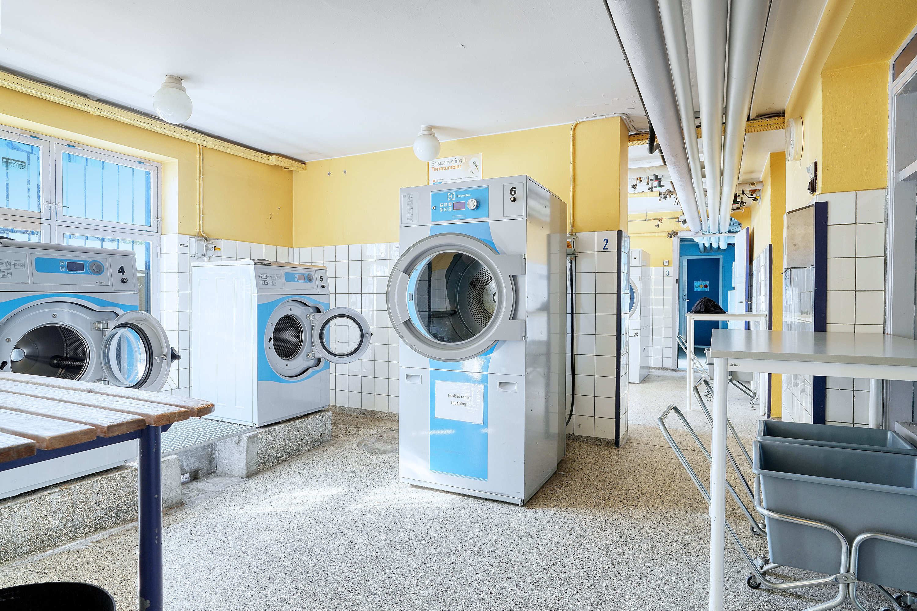 Fremhævet vaskerum billede i fuldskærmstilstand. Billede af Lyshøjgårdsvej 103, st.. 4., 2500 Valby