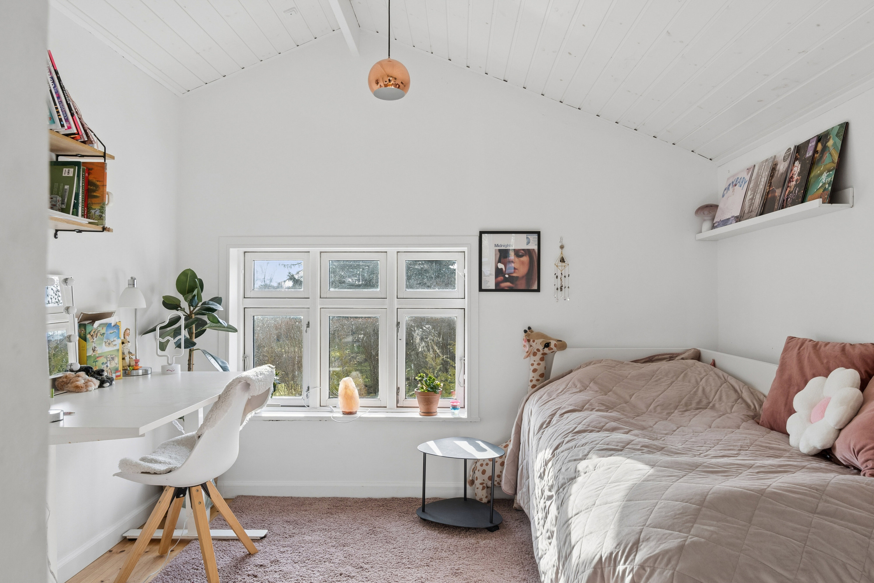 Fremhævet soveværelse billede i fuldskærmstilstand. Billede af Høje Lønholt 12A, Lønholt, 3480 Fredensborg