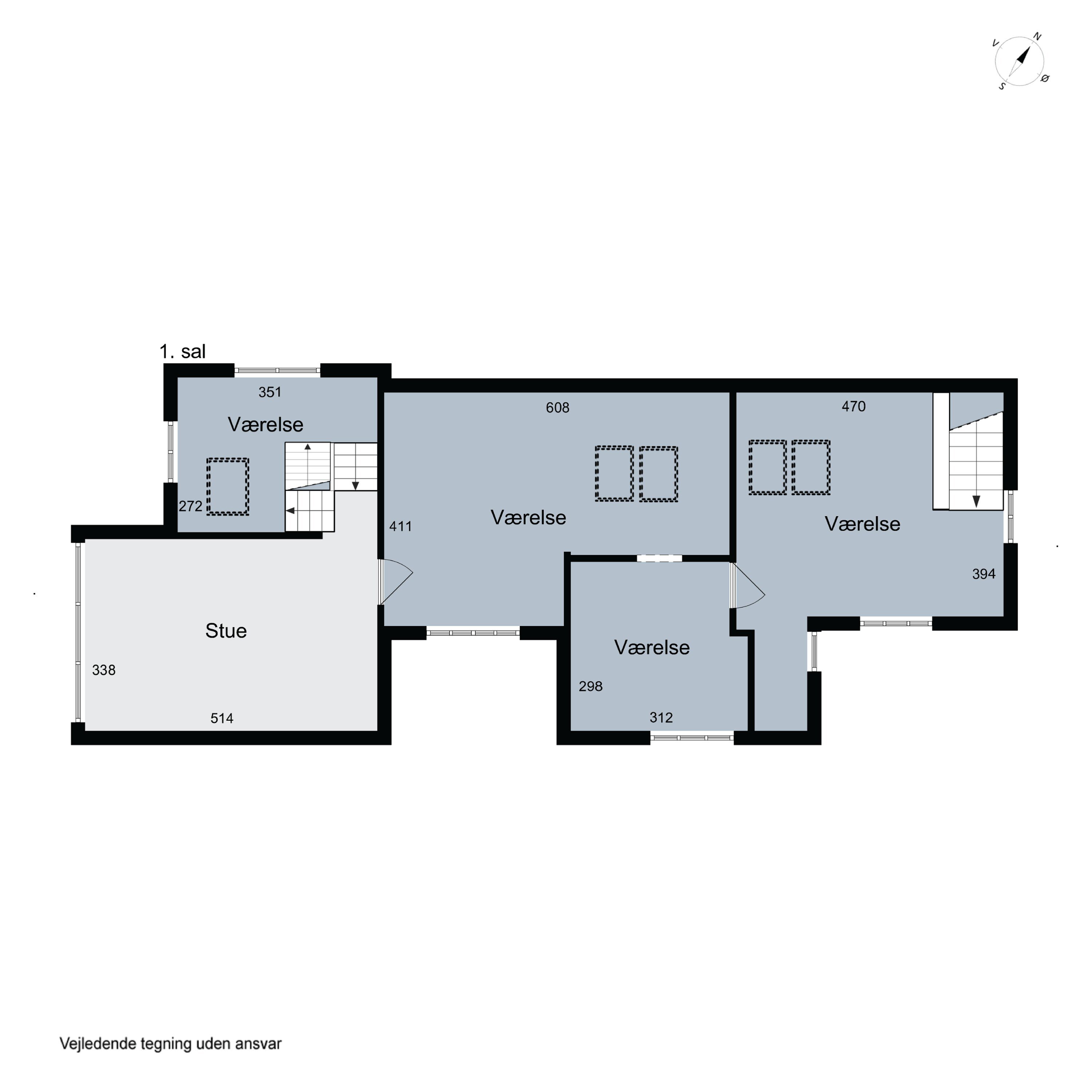 Plantegninger billede af Høje Lønholt 12A, Lønholt, 3480 Fredensborg