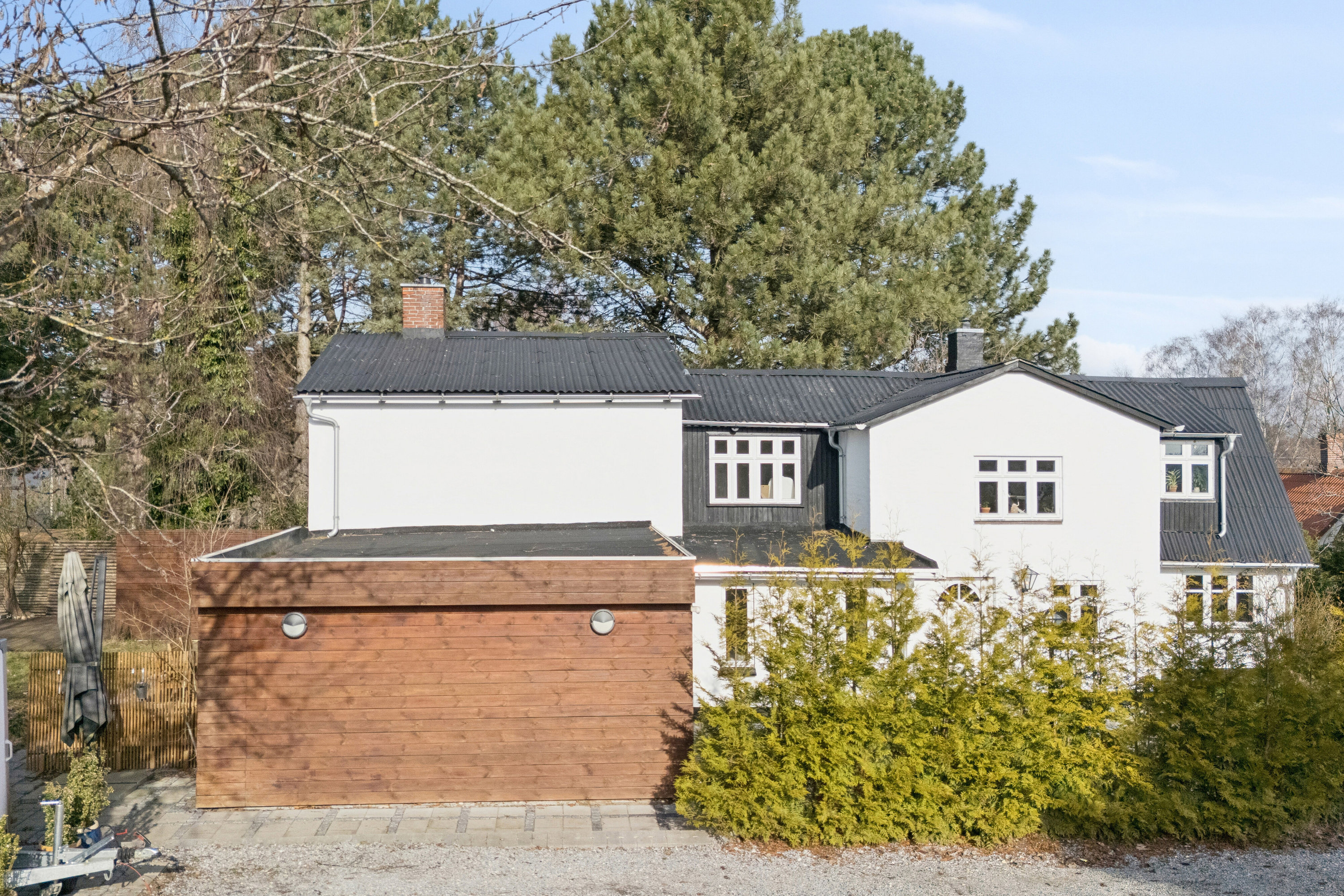 Fremhævet udendørs billede i fuldskærmstilstand. Billede af Høje Lønholt 12A, Lønholt, 3480 Fredensborg