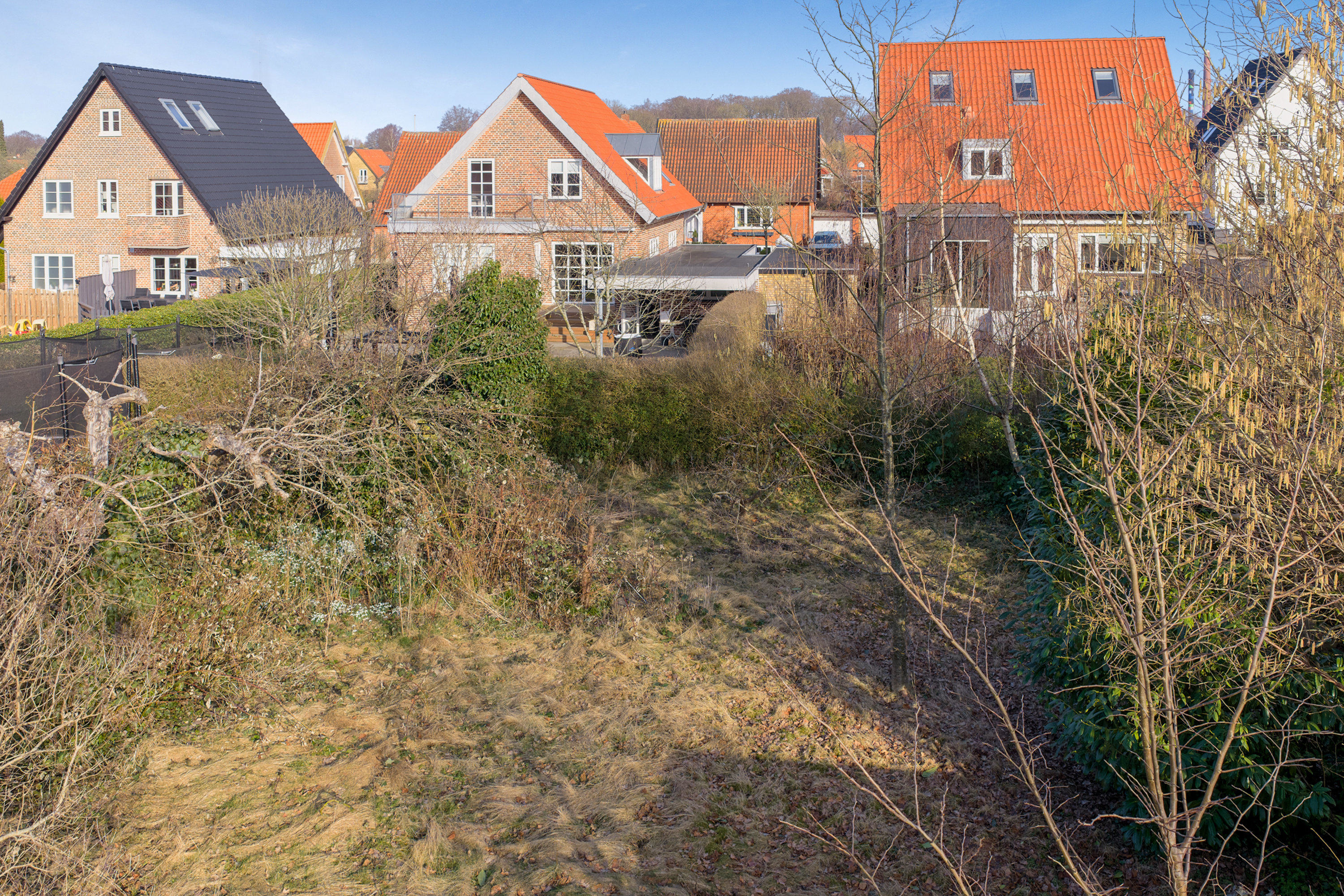 Fremhævet luftfoto billede i fuldskærmstilstand. Billede af Ellingersvej 4, 5230 Odense M