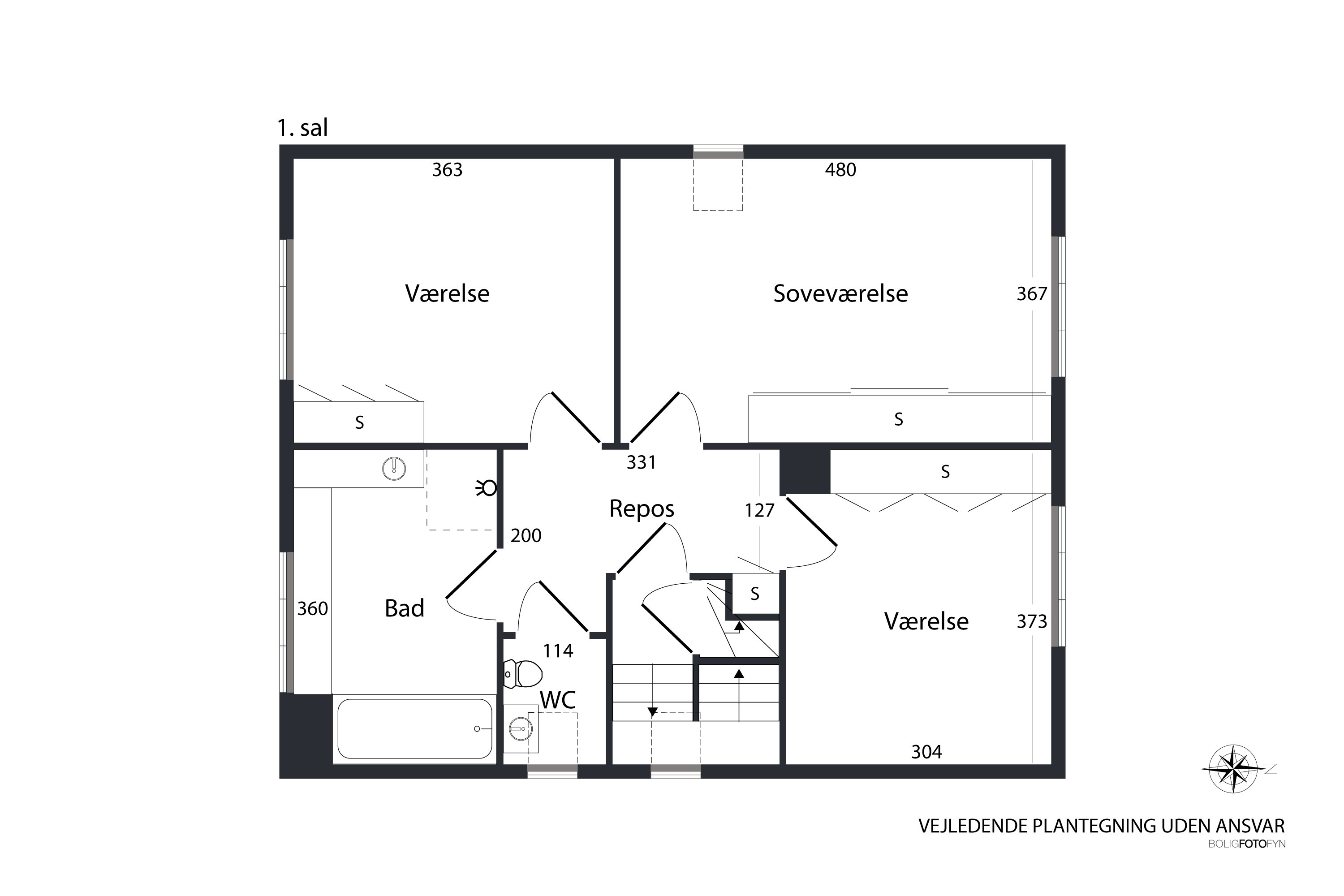 Plantegninger billede af Ellingersvej 4, 5230 Odense M