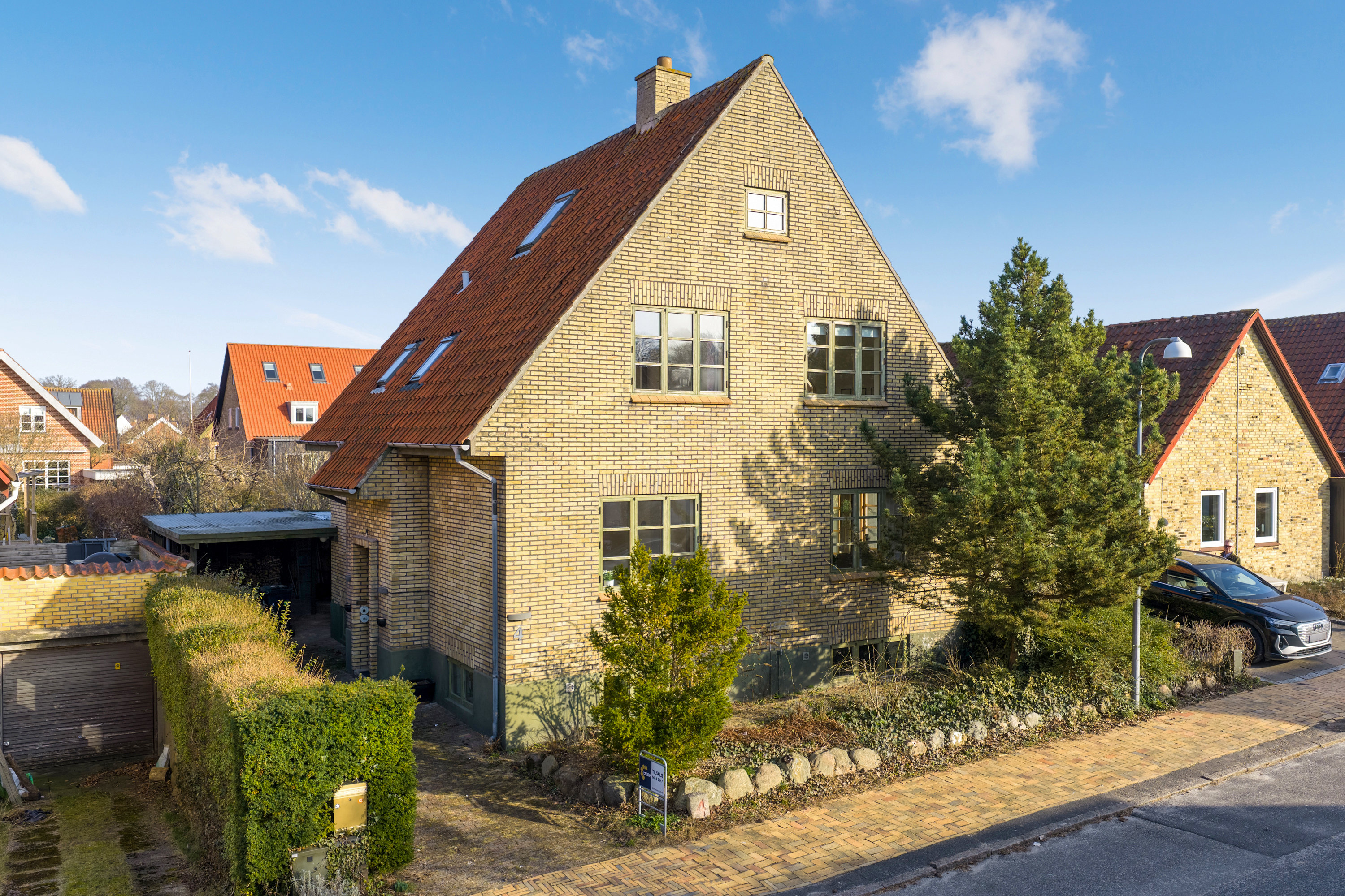 Villa: Facade på Ellingersvej 4, 5230 Odense M