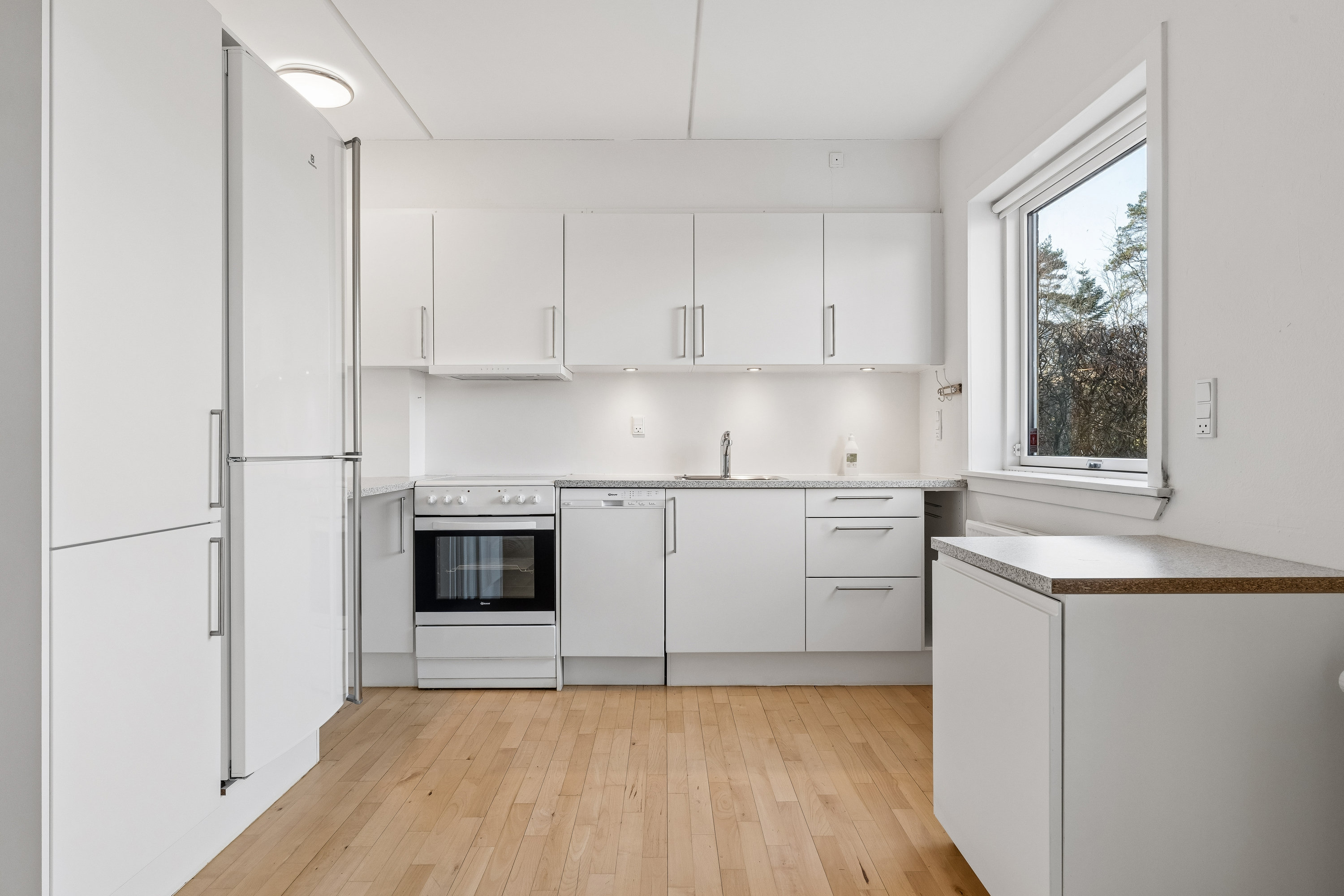 Fremhævet køkken billede i fuldskærmstilstand. Billede af Skovparken 2A, st.., 9000 Aalborg