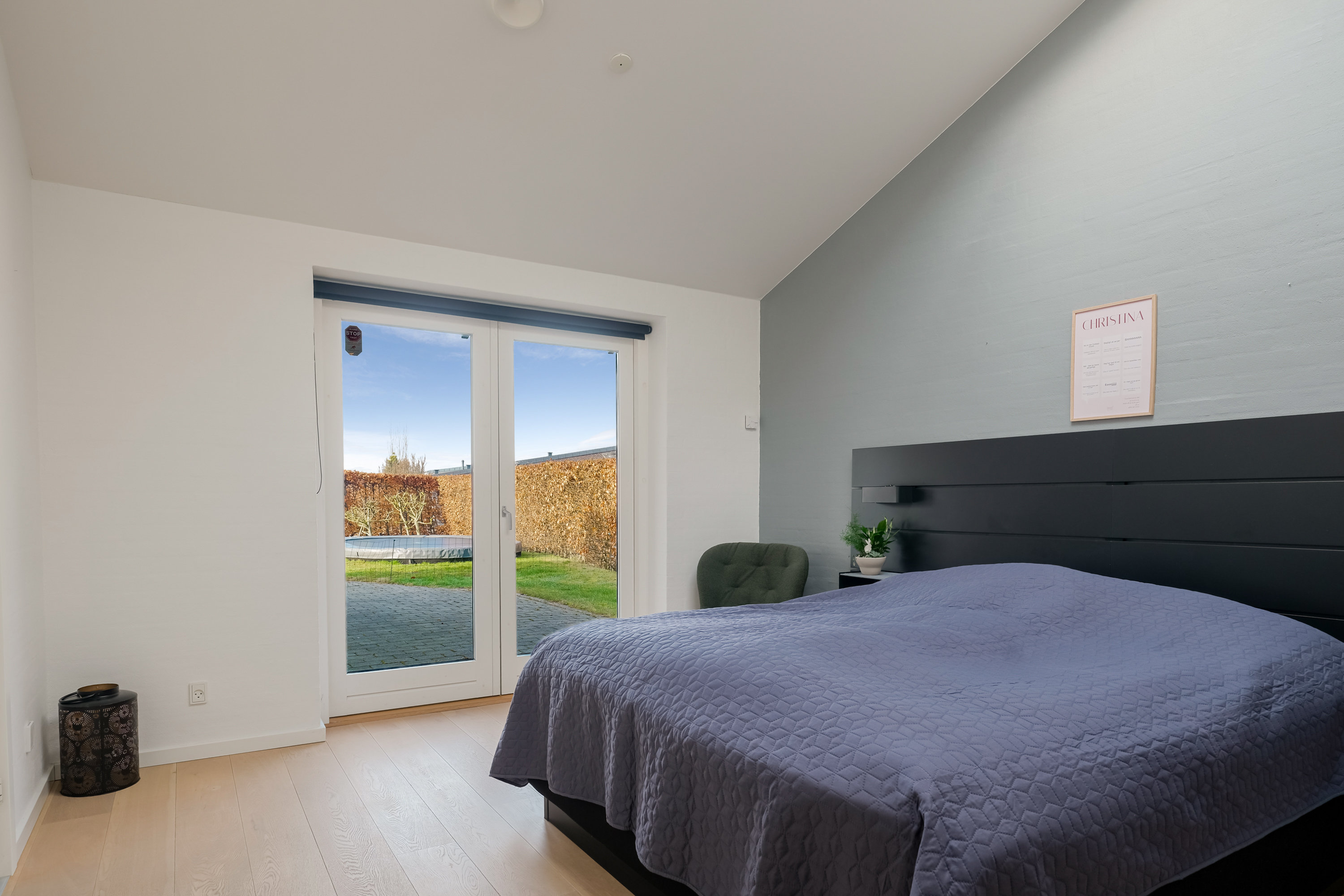 Fremhævet soveværelse billede i fuldskærmstilstand. Billede af Rømøvænget 135, 5500 Middelfart