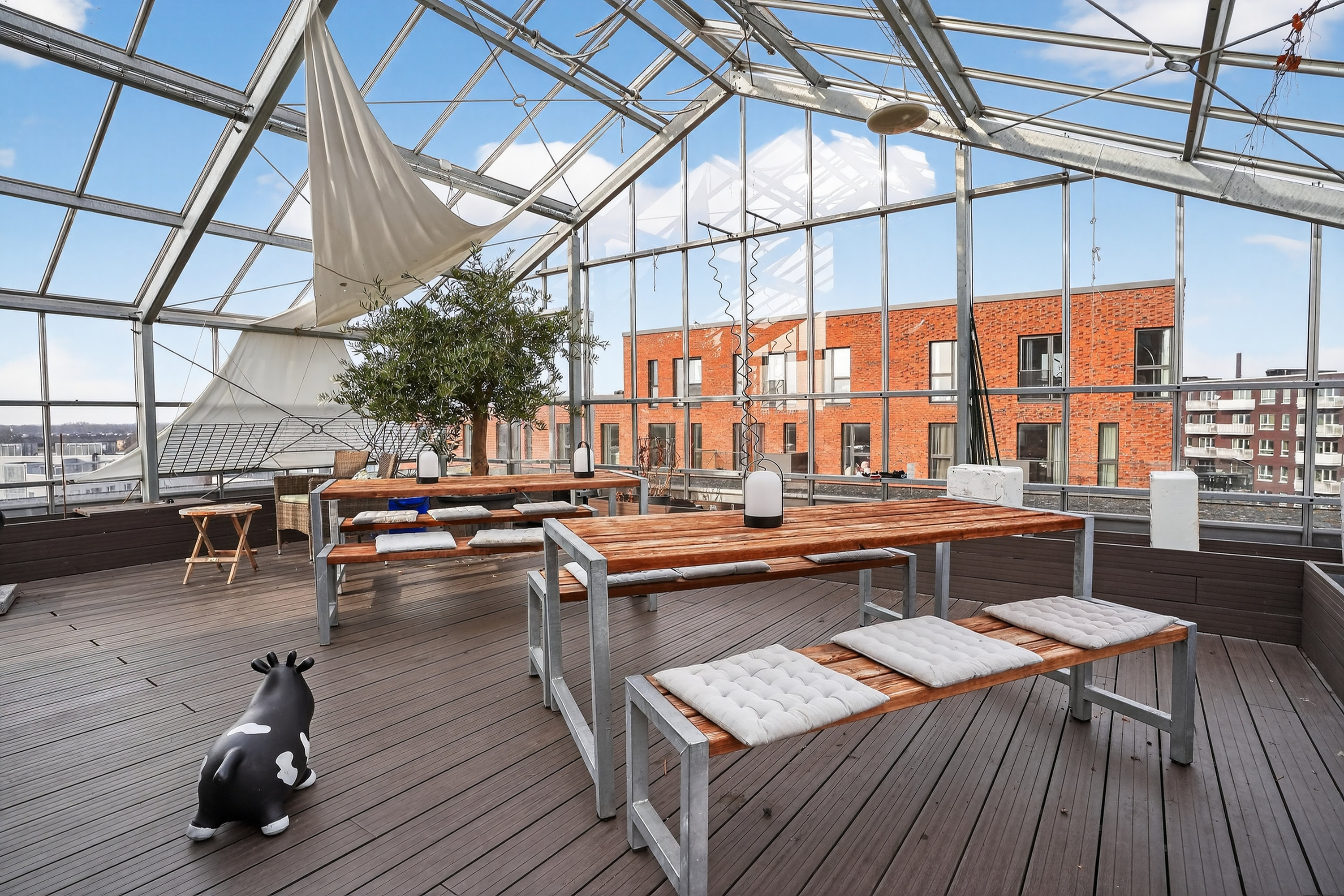 Fremhævet terrasse billede i fuldskærmstilstand. Billede af Paradisæblevej 82, st.. 1., 2500 Valby