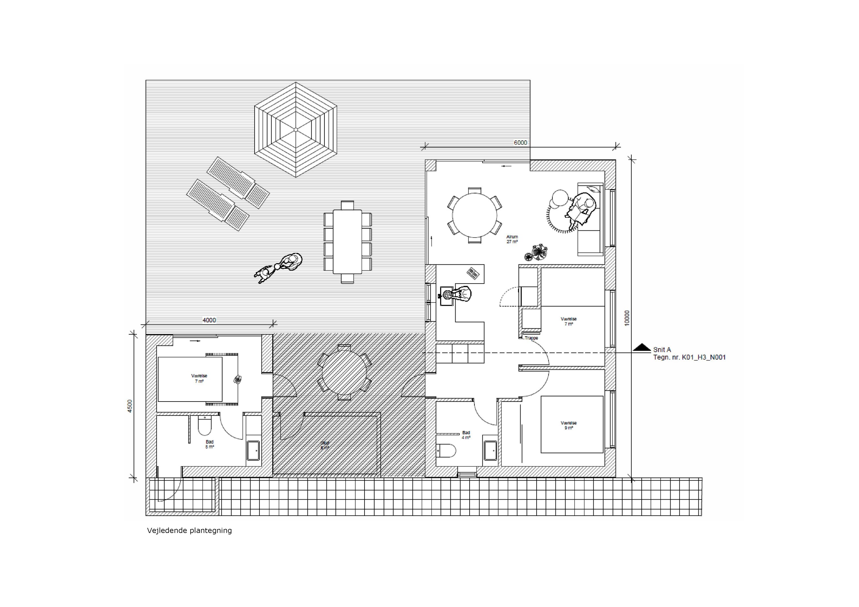 Plantegninger billede af Østervænget 5, Hasmark, 5450 Otterup