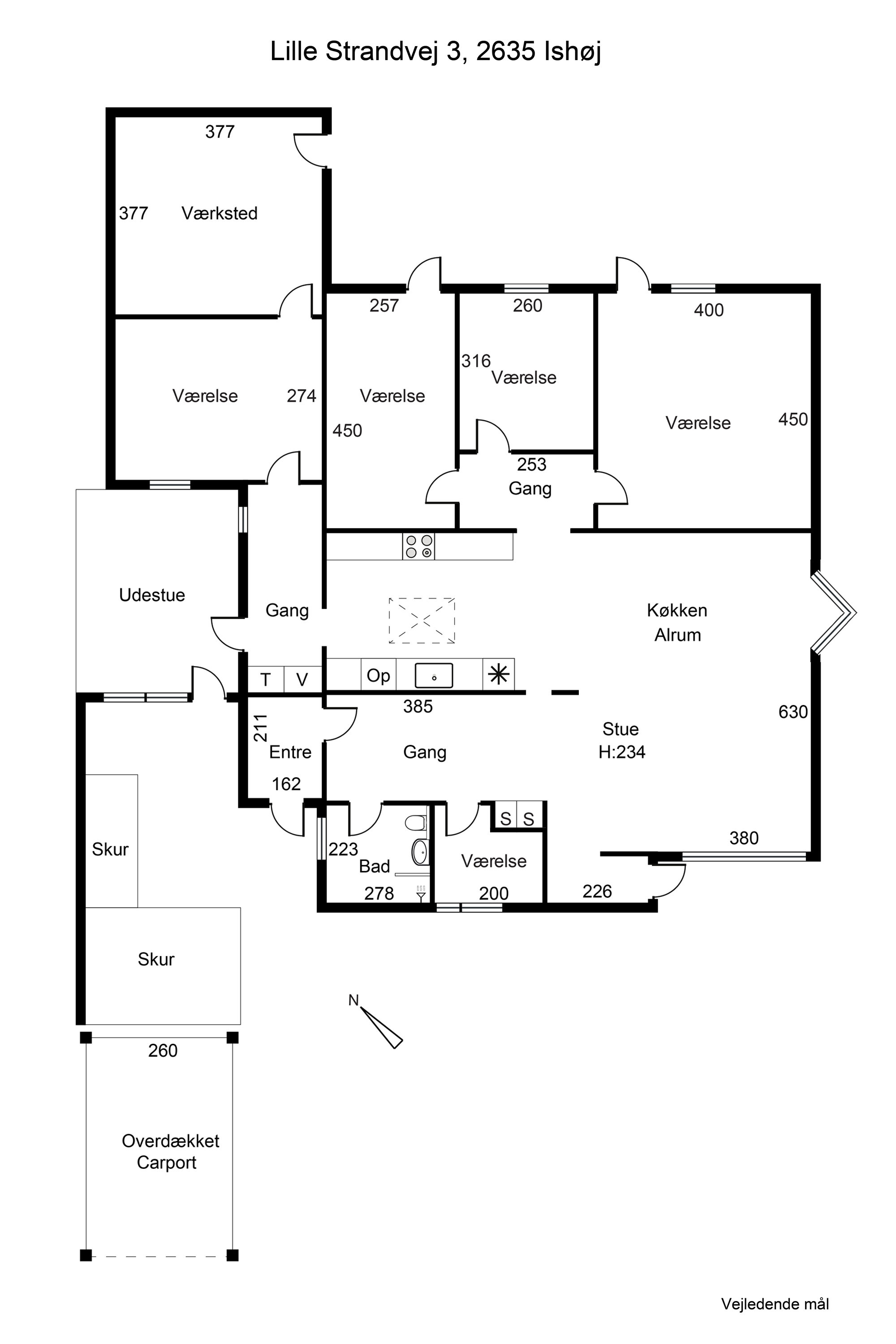 Plantegninger billede af Lille Strandvej 3, 2635 Ishøj