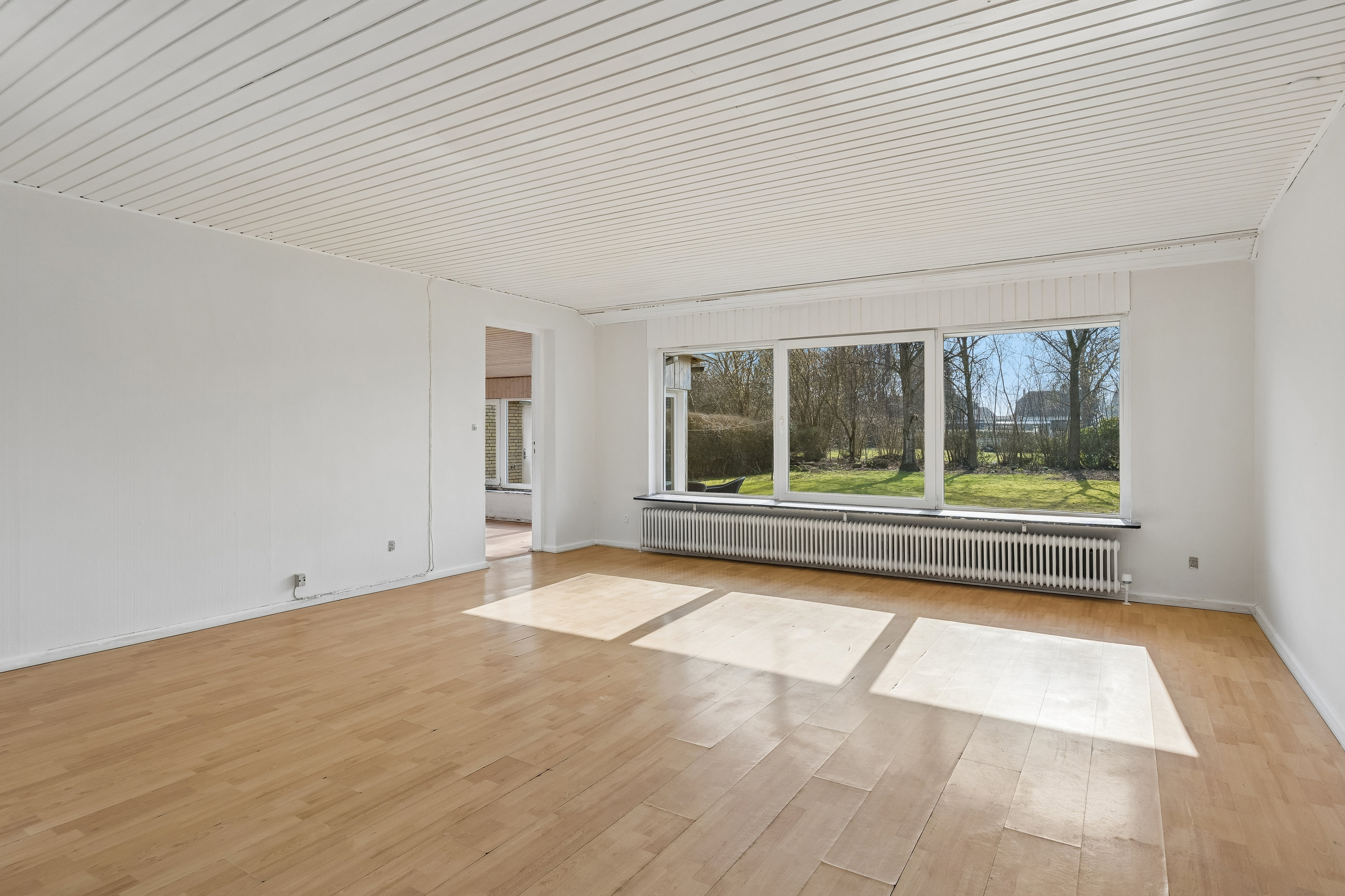 Fremhævet stue billede i fuldskærmstilstand. Billede af Toftevænget 1F, 8723 Løsning