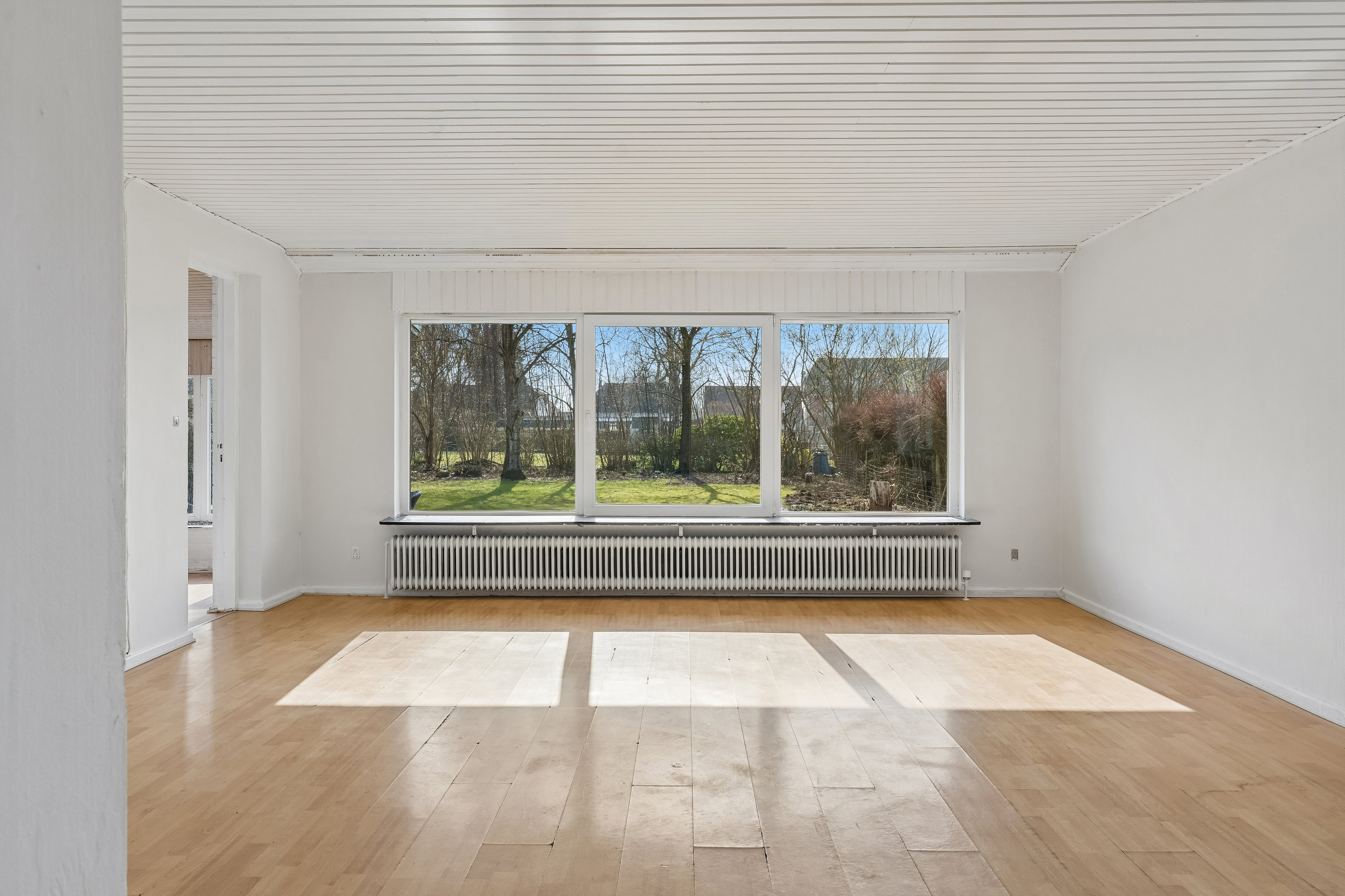 Fremhævet stue billede i fuldskærmstilstand. Billede af Toftevænget 1F, 8723 Løsning