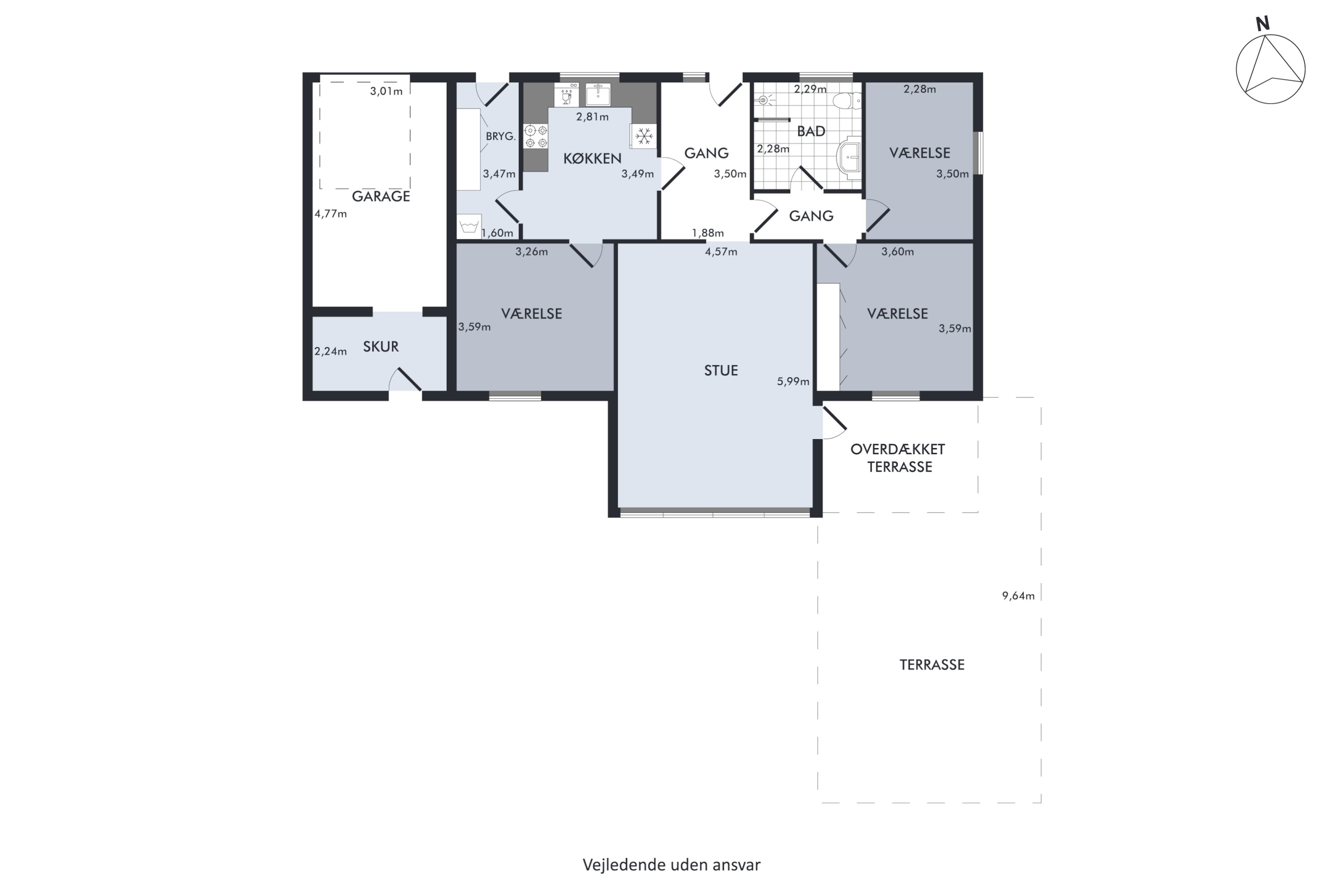 Plantegninger billede af Fasanvænget 4, 6310 Broager