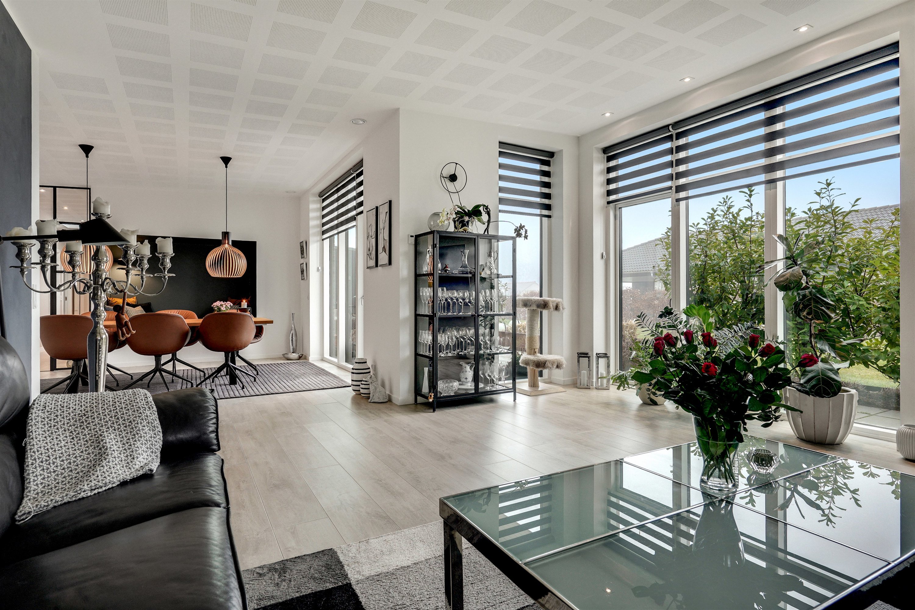 Fremhævet stue billede i fuldskærmstilstand. Billede af Søholm Parkvej 45, Glamsbjerg, 5620 Glamsbjerg