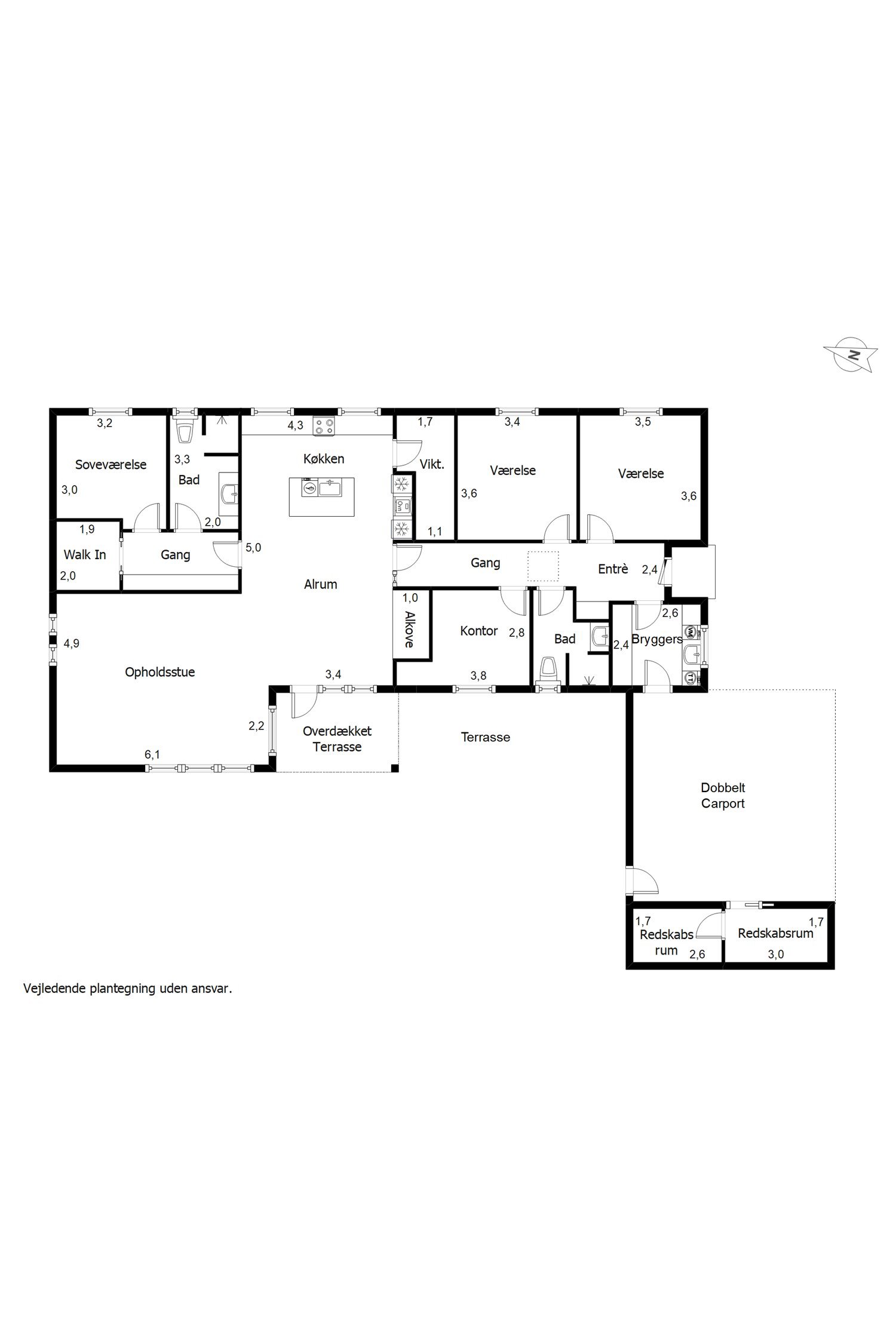 Plantegninger billede af Søholm Parkvej 45, Glamsbjerg, 5620 Glamsbjerg