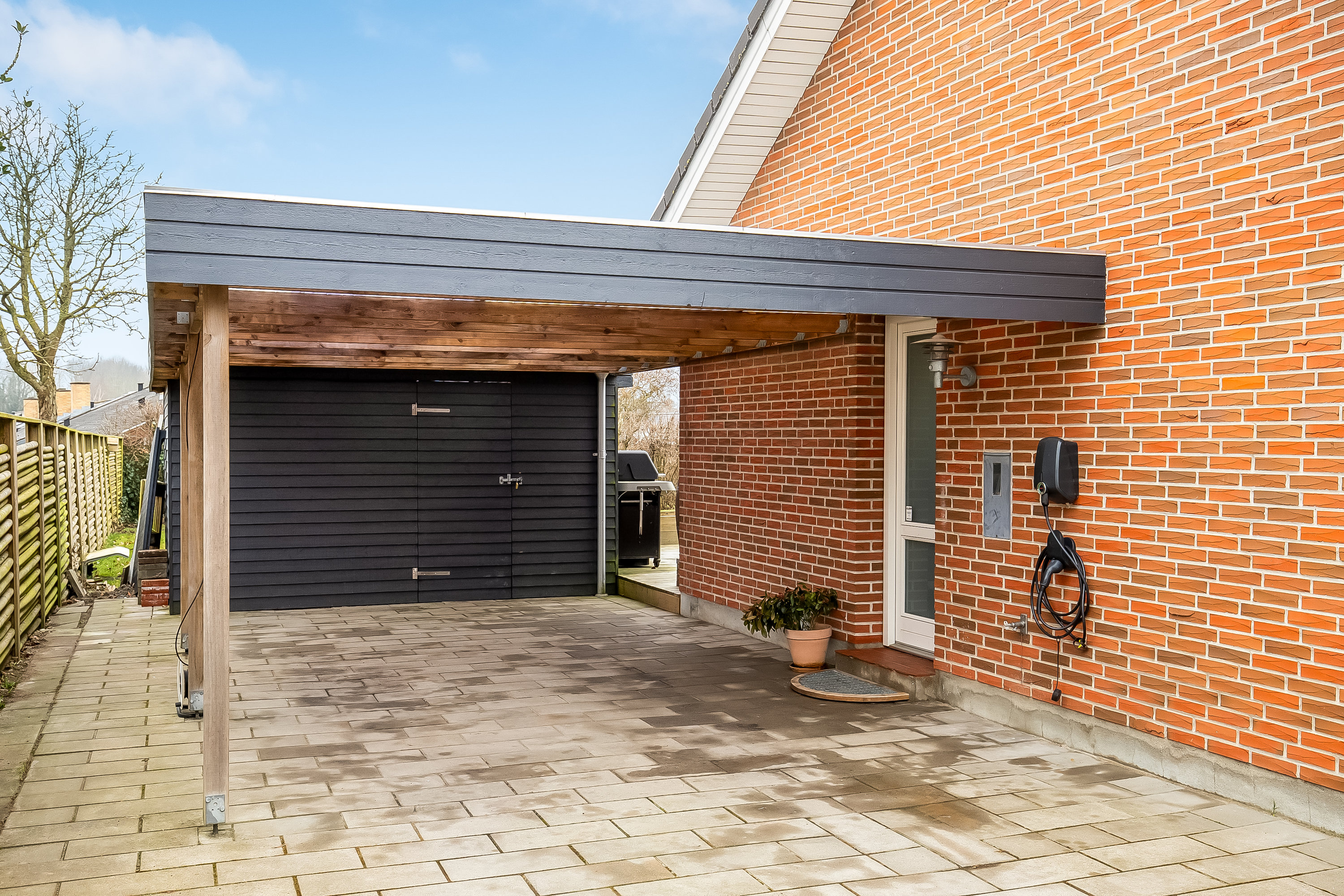 Fremhævet carport billede i fuldskærmstilstand. Billede af Erritsø Bygade 48, Erritsø, 7000 Fredericia