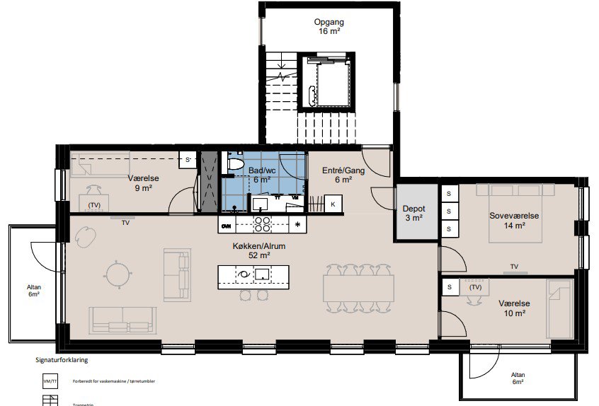 Plantegninger billede af Englandsvej 4, 4. th., Hasseløparken, 4800 Nykøbing F
