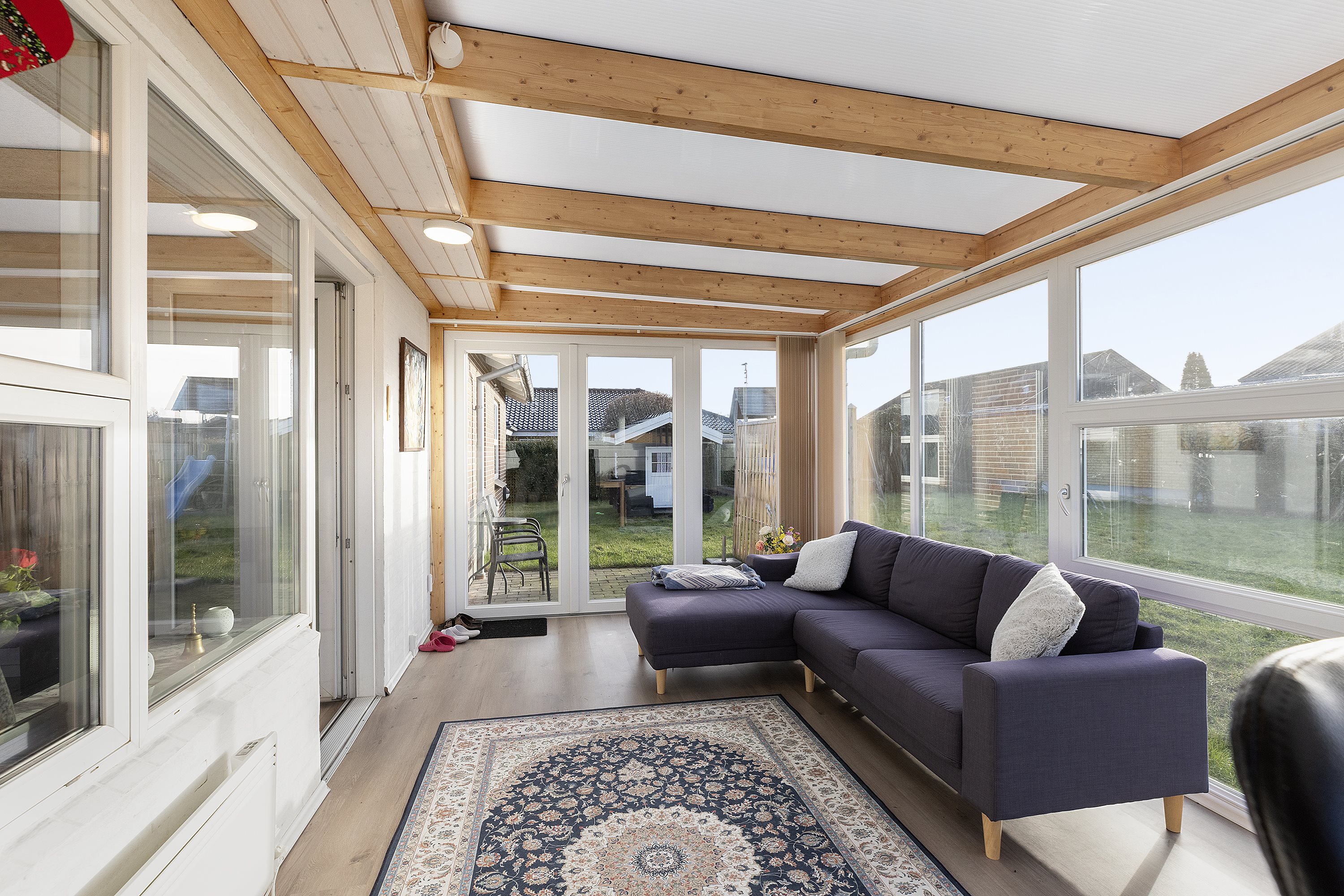 Fremhævet udestue billede i fuldskærmstilstand. Billede af Benediktesvej 52, 6320 Egernsund