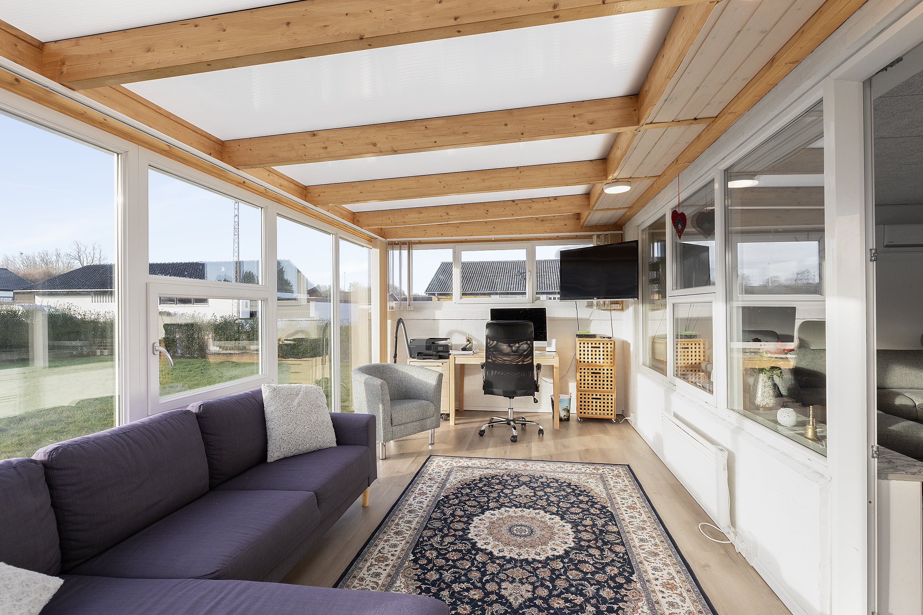 Fremhævet udestue billede i fuldskærmstilstand. Billede af Benediktesvej 52, 6320 Egernsund