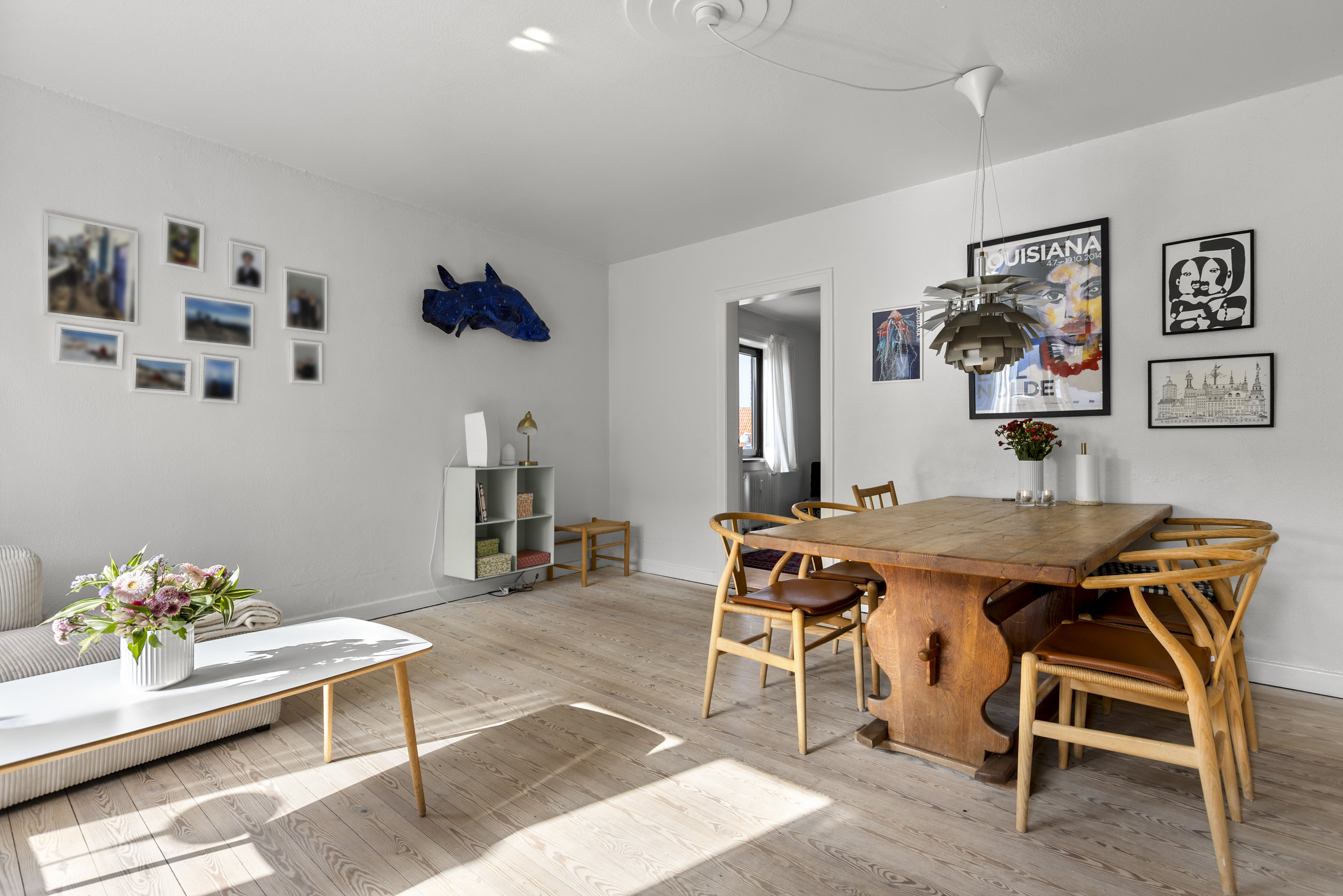 Fremhævet stue billede i fuldskærmstilstand. Billede af Helligkorsvej 18B, 1. tv., 4000 Roskilde