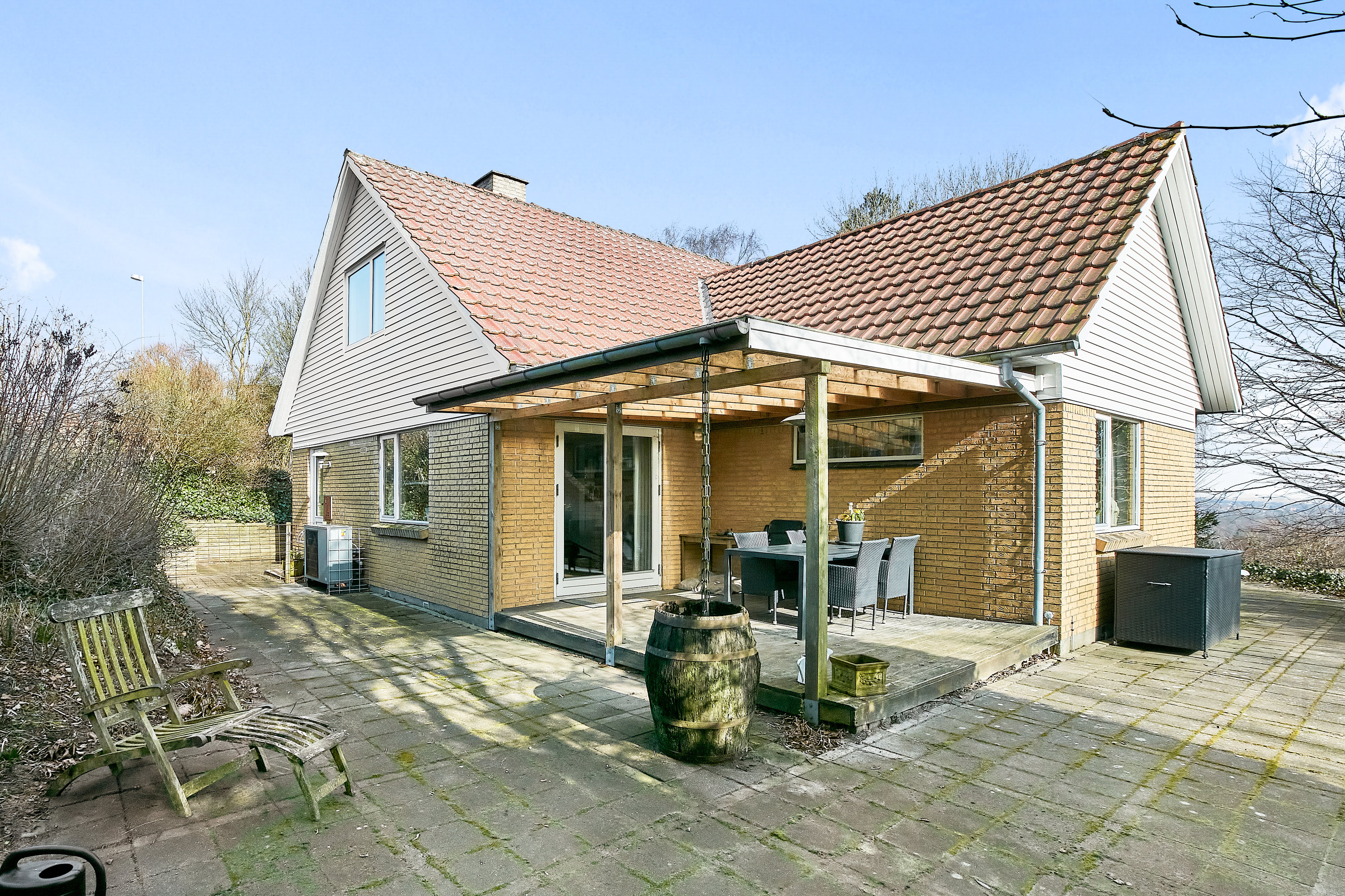 Fremhævet facade billede i fuldskærmstilstand. Billede af Grønbjergvej 2, 8700 Horsens