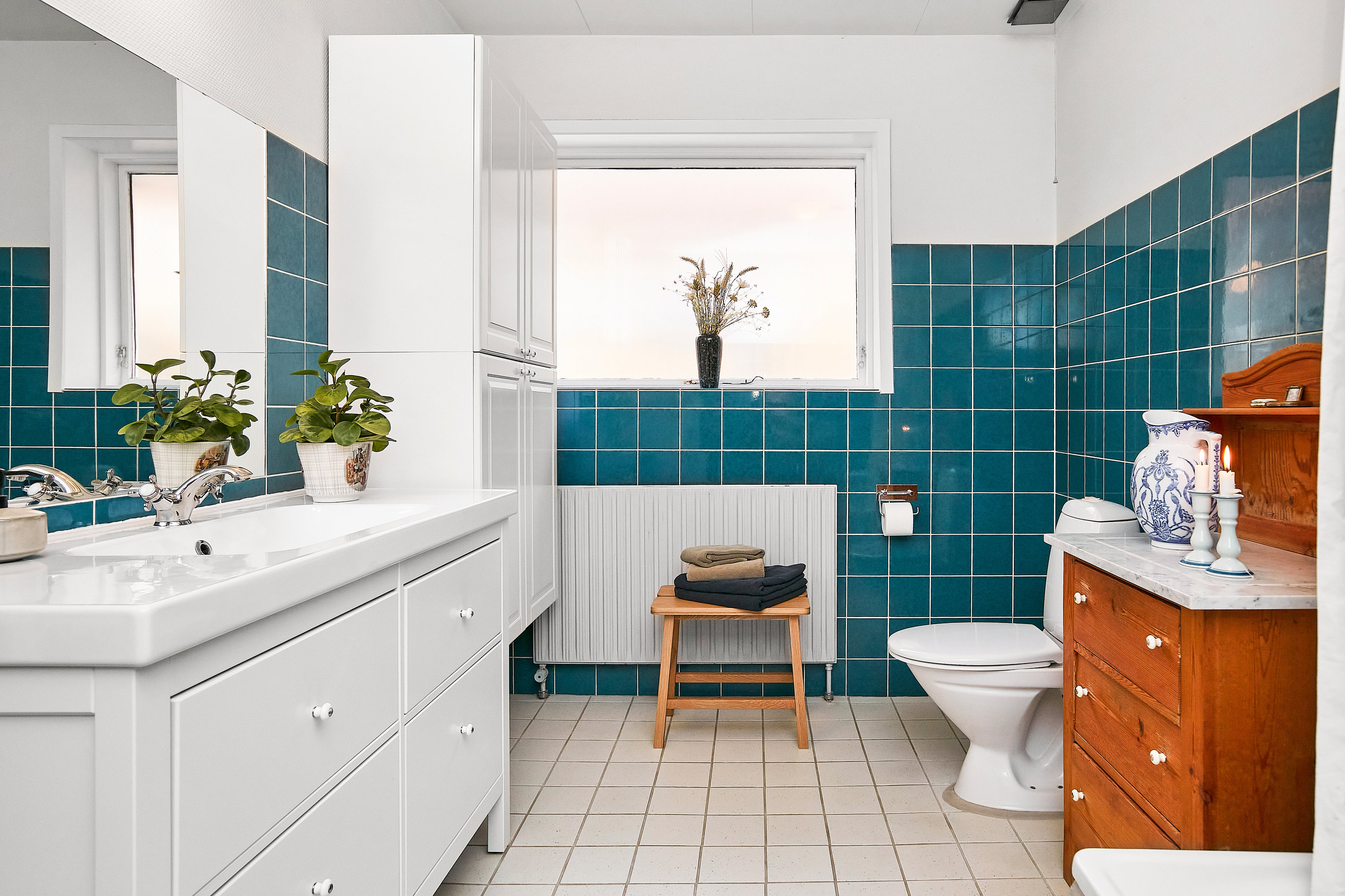 Fremhævet badeværelse billede i fuldskærmstilstand. Billede af Grønbjergvej 2, 8700 Horsens