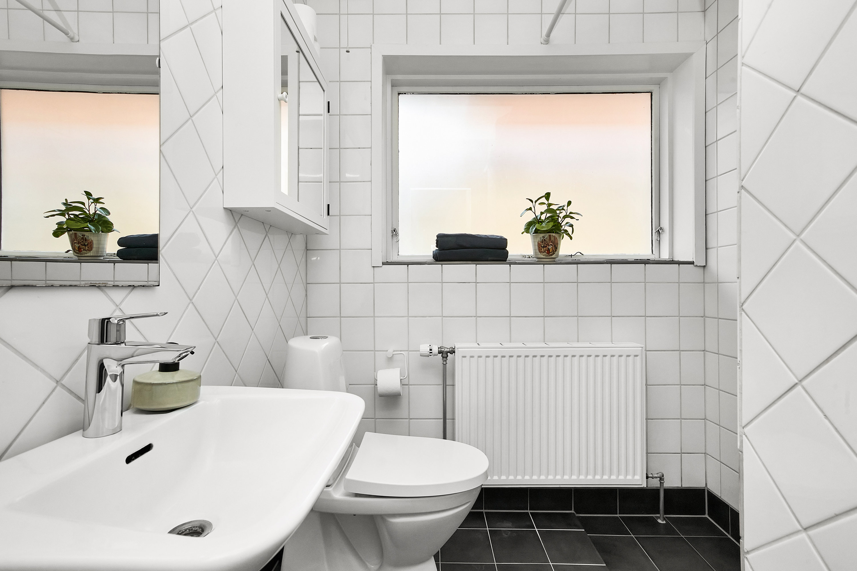 Fremhævet badeværelse billede i fuldskærmstilstand. Billede af Grønbjergvej 2, 8700 Horsens