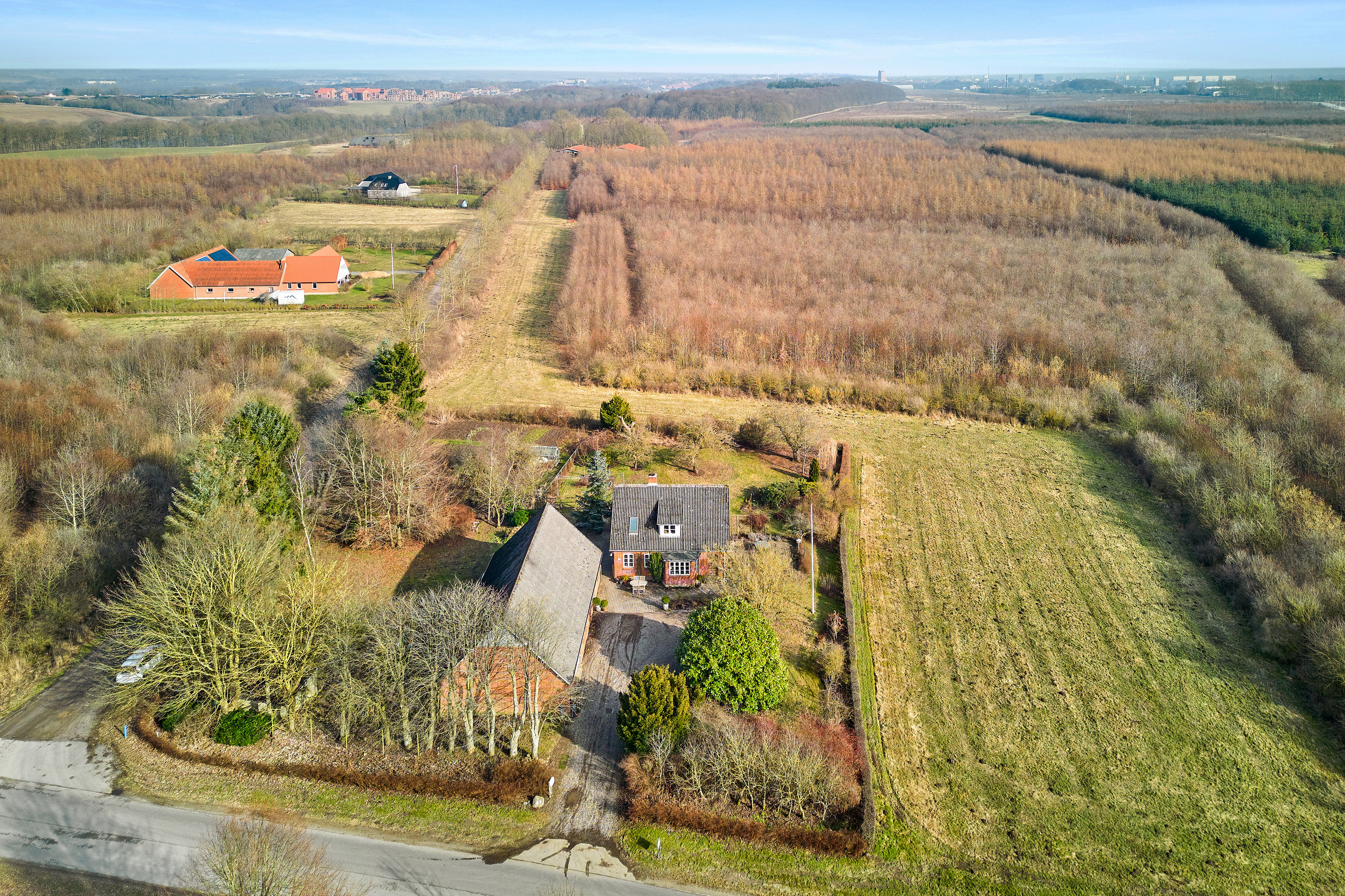 Fremhævet andet billede i fuldskærmstilstand. Billede af Lovbyvej 85, 8700 Horsens