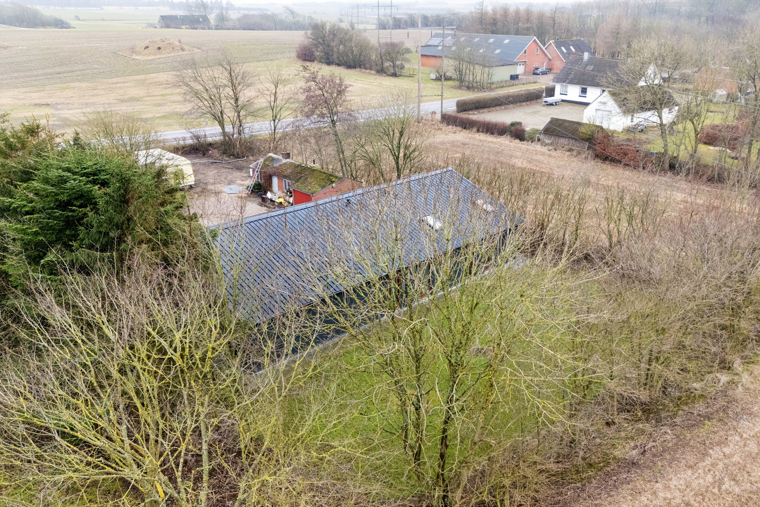 Fremhævet udsigt fra toppen billede i fuldskærmstilstand. Billede af Snedstedvej 124, 7752 Snedsted