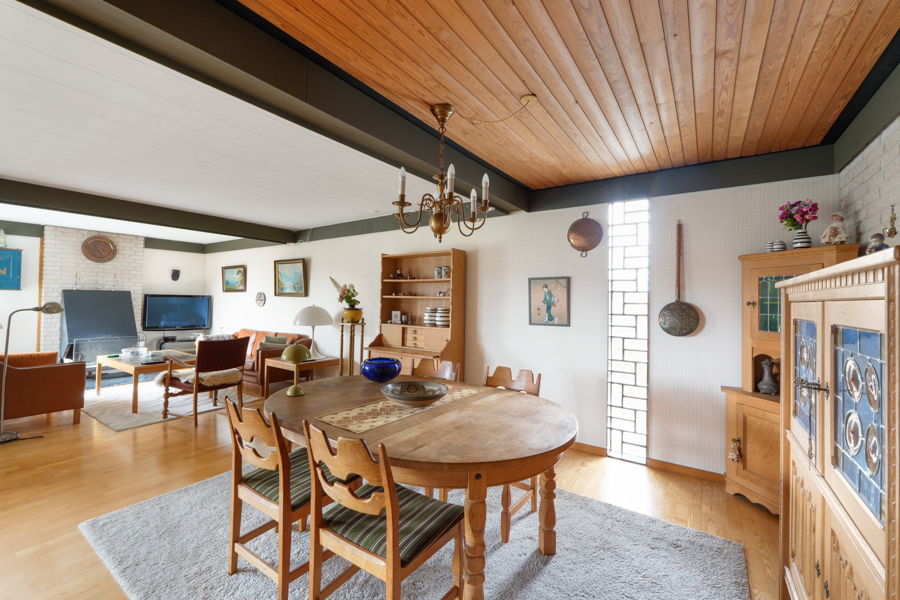 Fremhævet stue billede i fuldskærmstilstand. Billede af Bueparken 64, 2750 Ballerup