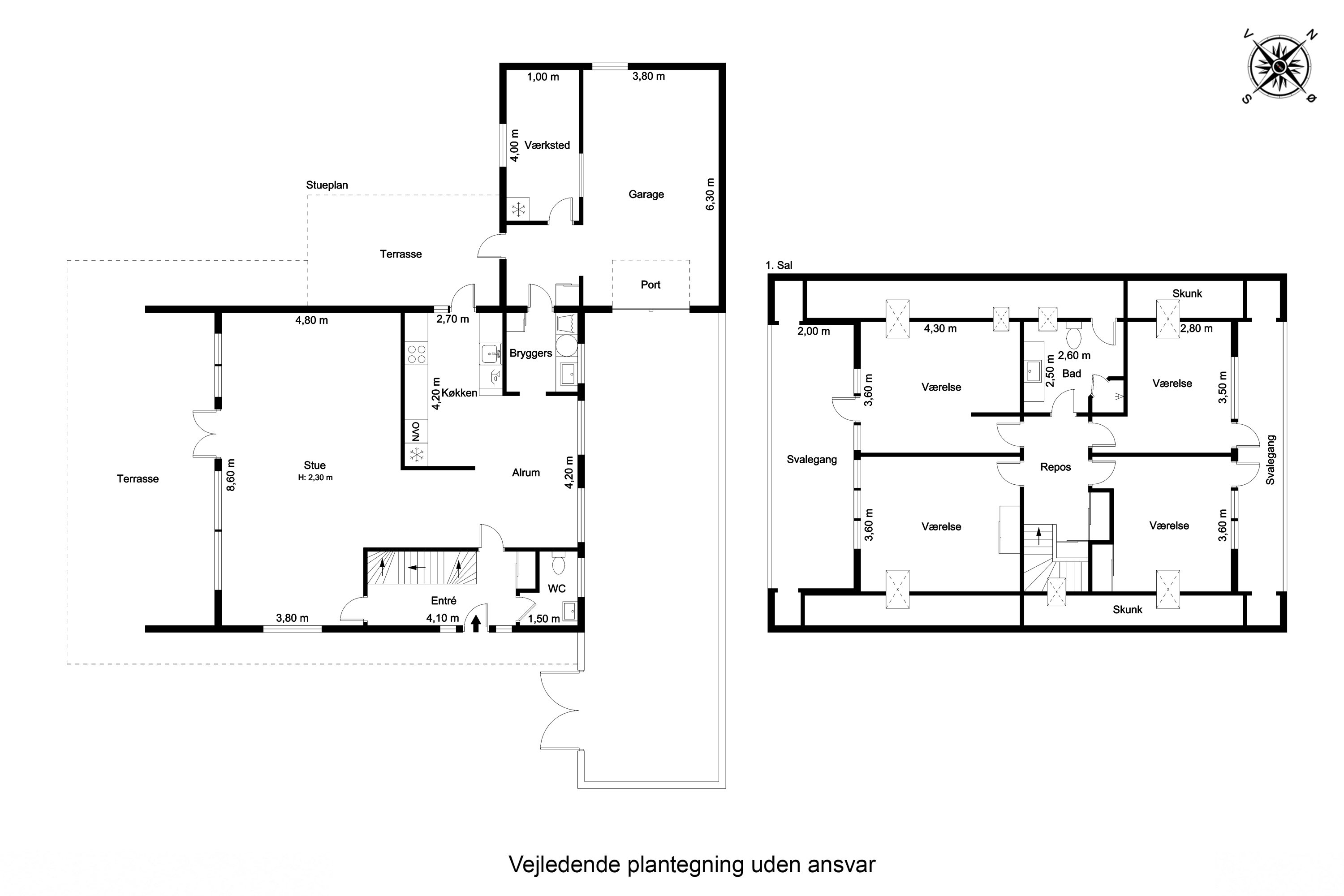 Plantegninger billede af Søkildevej 3, 5970 Ærøskøbing