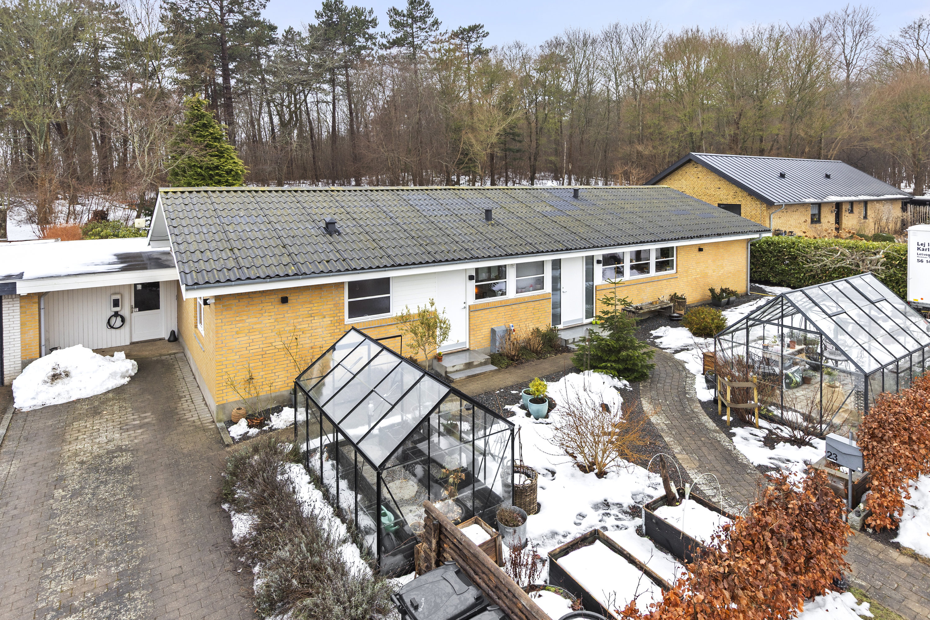 Fremhævet ejendommen billede i fuldskærmstilstand. Billede af Granlystien 23, 4400 Kalundborg