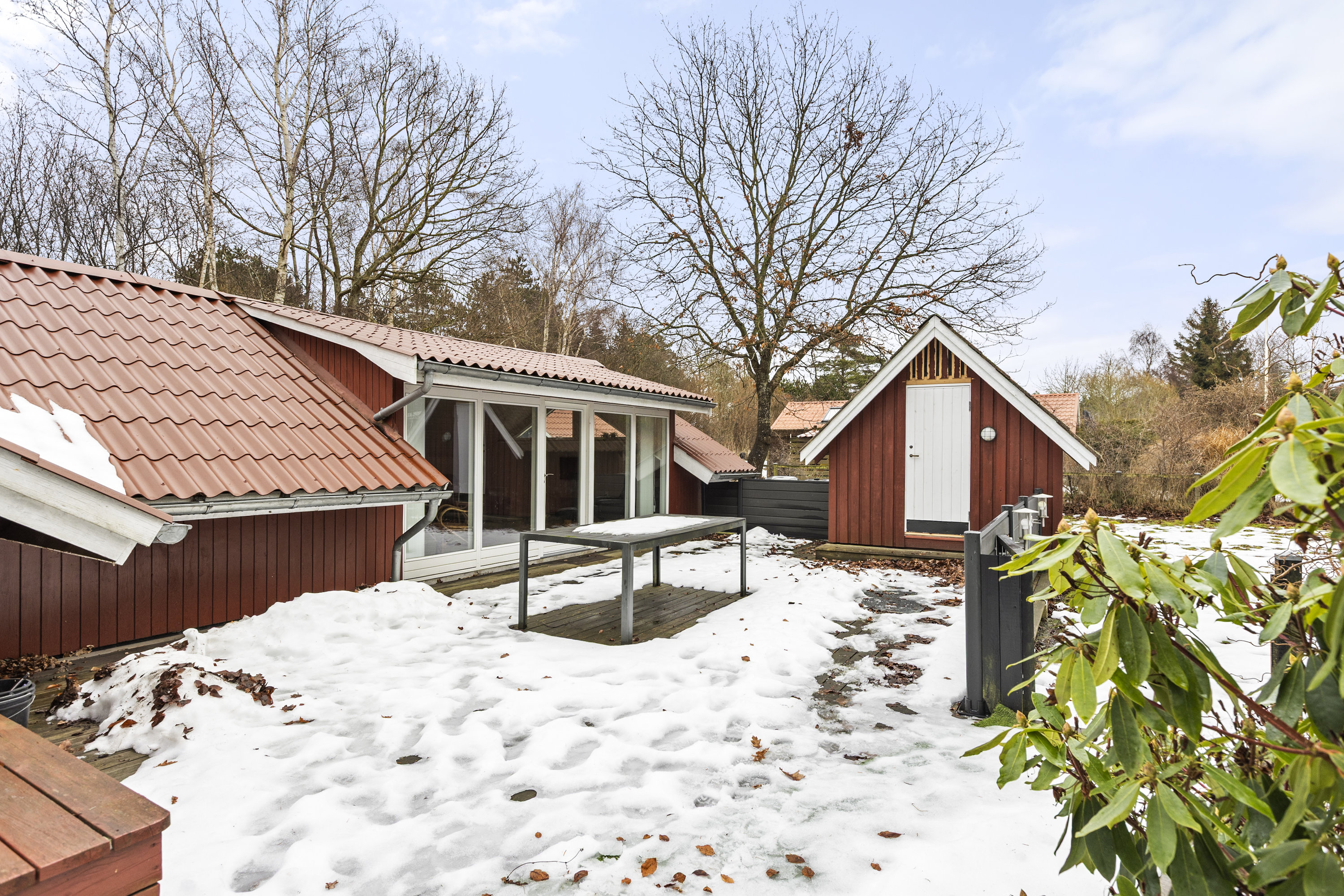 Fremhævet terrasse billede i fuldskærmstilstand. Billede af Strandbjerggårdsvej 29, 4400 Kalundborg