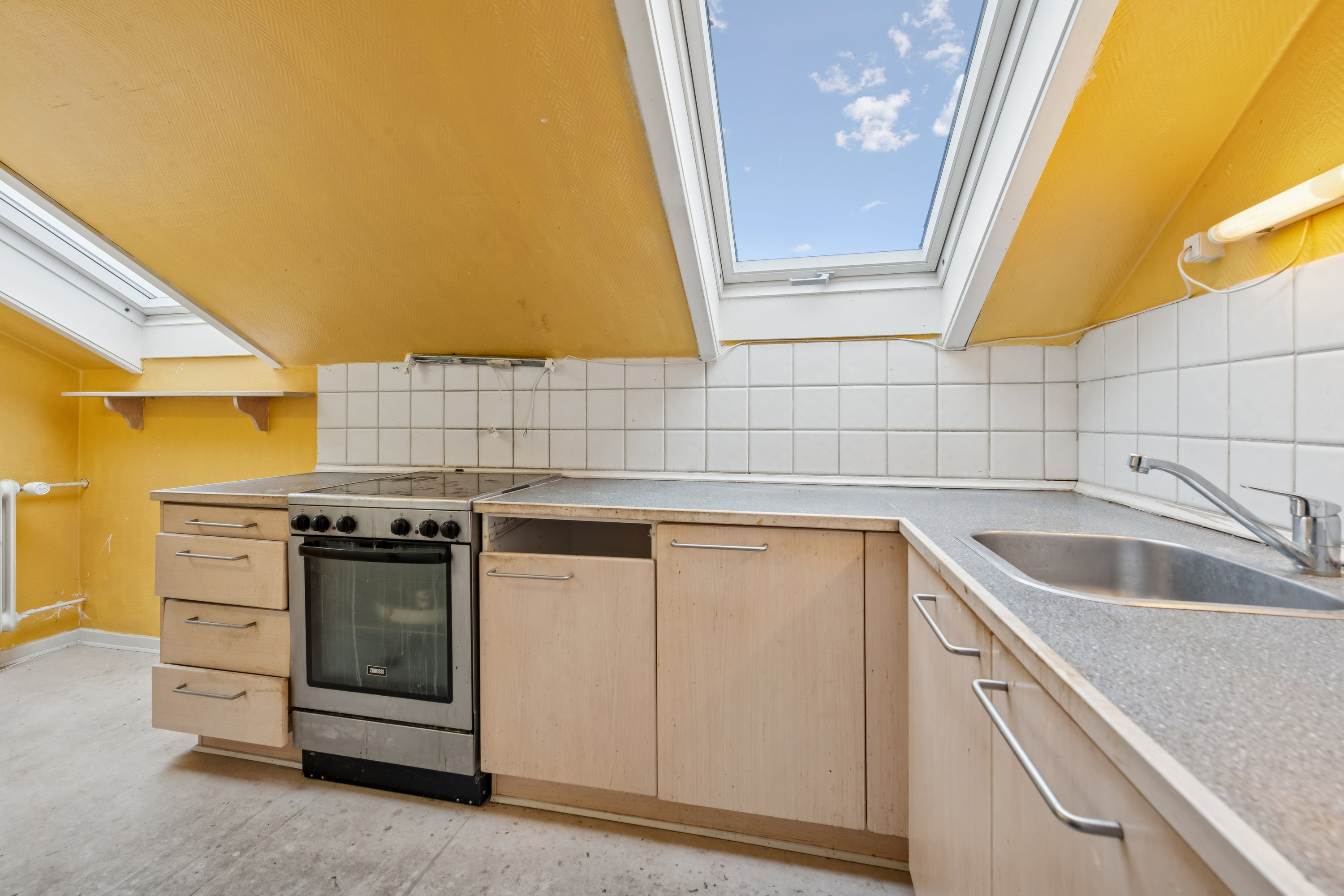 Fremhævet køkken billede i fuldskærmstilstand. Billede af Brinchs Have 11, 2. th., 2630 Taastrup