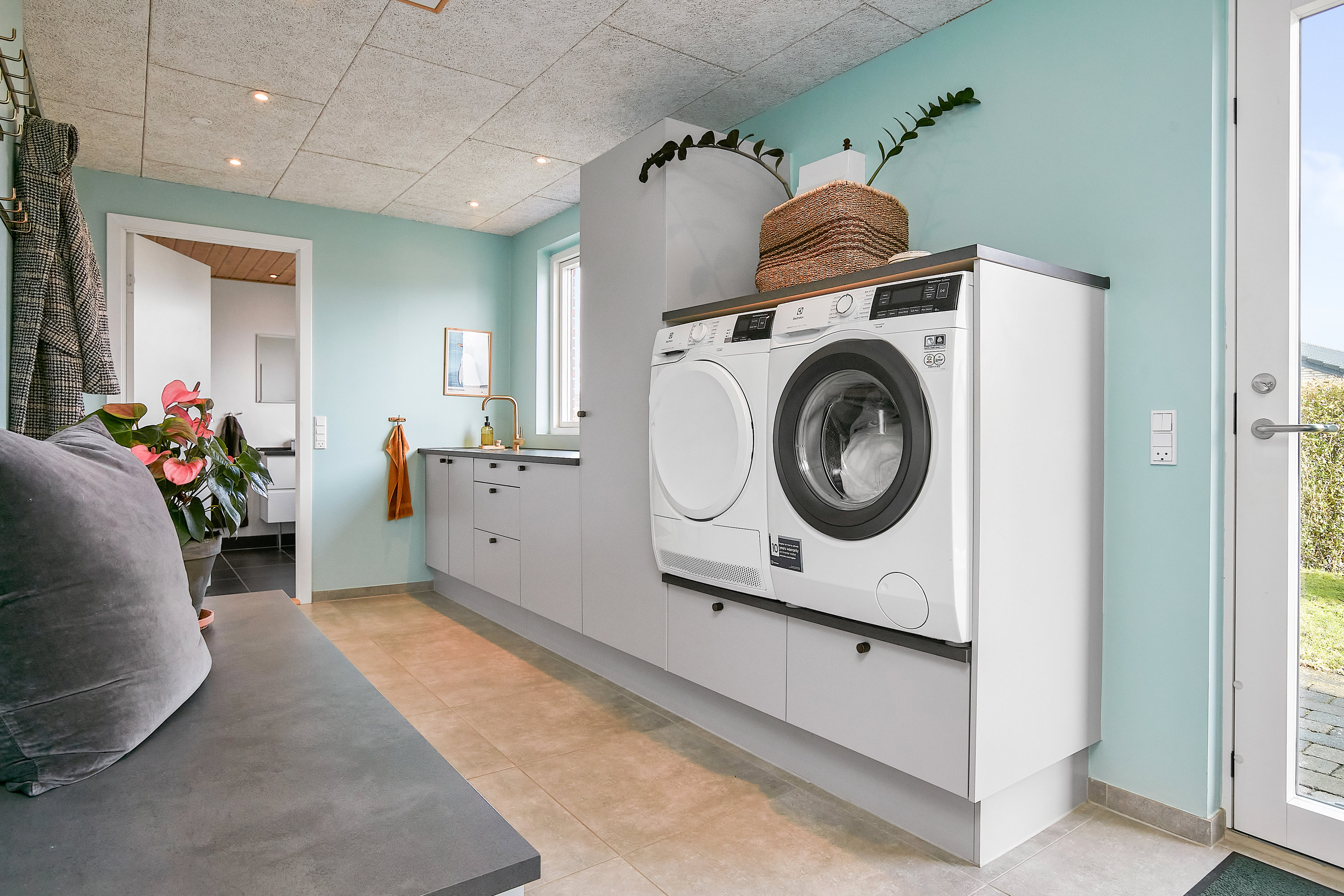 Miniaturebillede 1: bryggers. Billede af Krokusvej 77, Tyrsted, 8700 Horsens