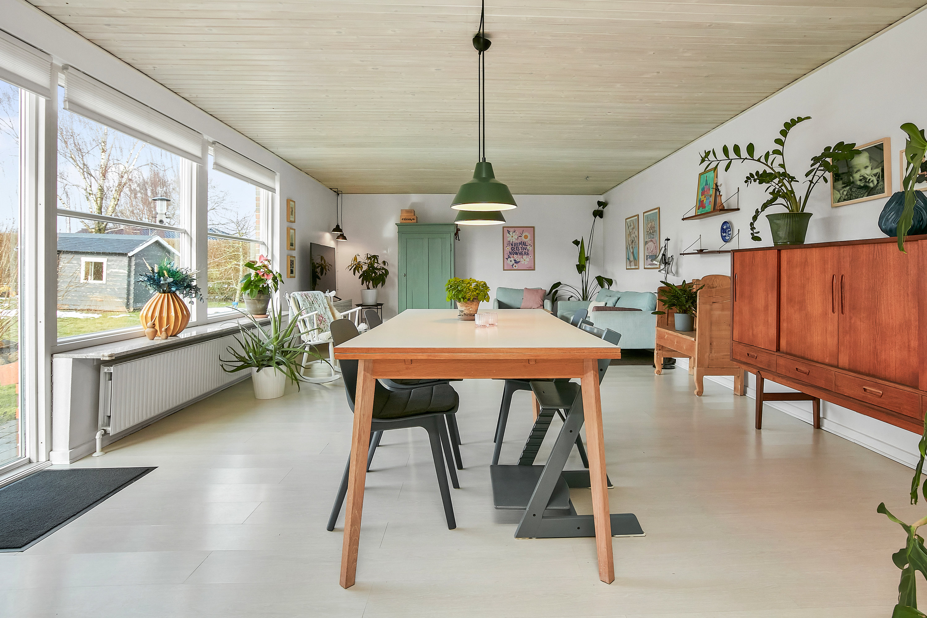 Fremhævet stue billede i fuldskærmstilstand. Billede af Krokusvej 77, Tyrsted, 8700 Horsens