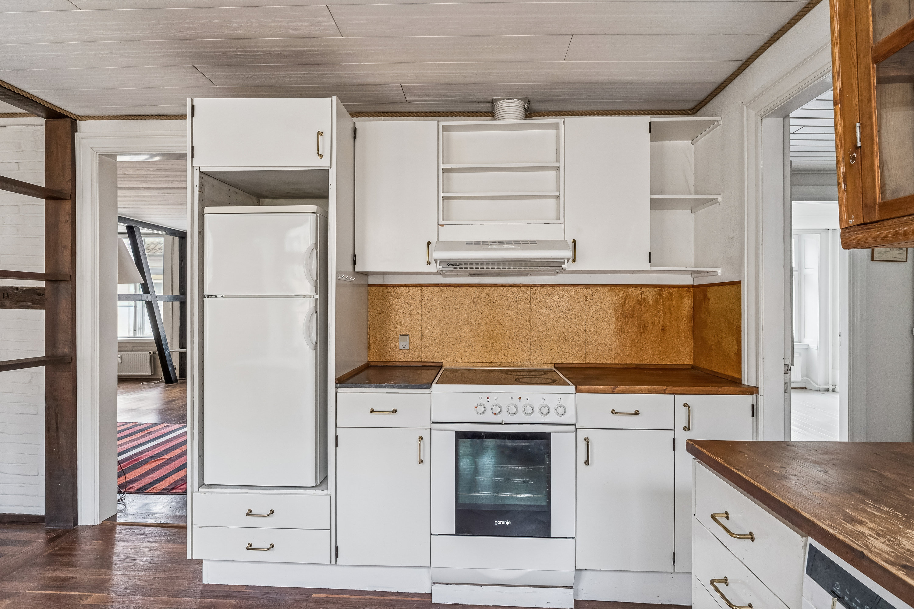 Fremhævet køkken billede i fuldskærmstilstand. Billede af Niels Hemmingsens Gade 32, 2. tv., 1153 København K