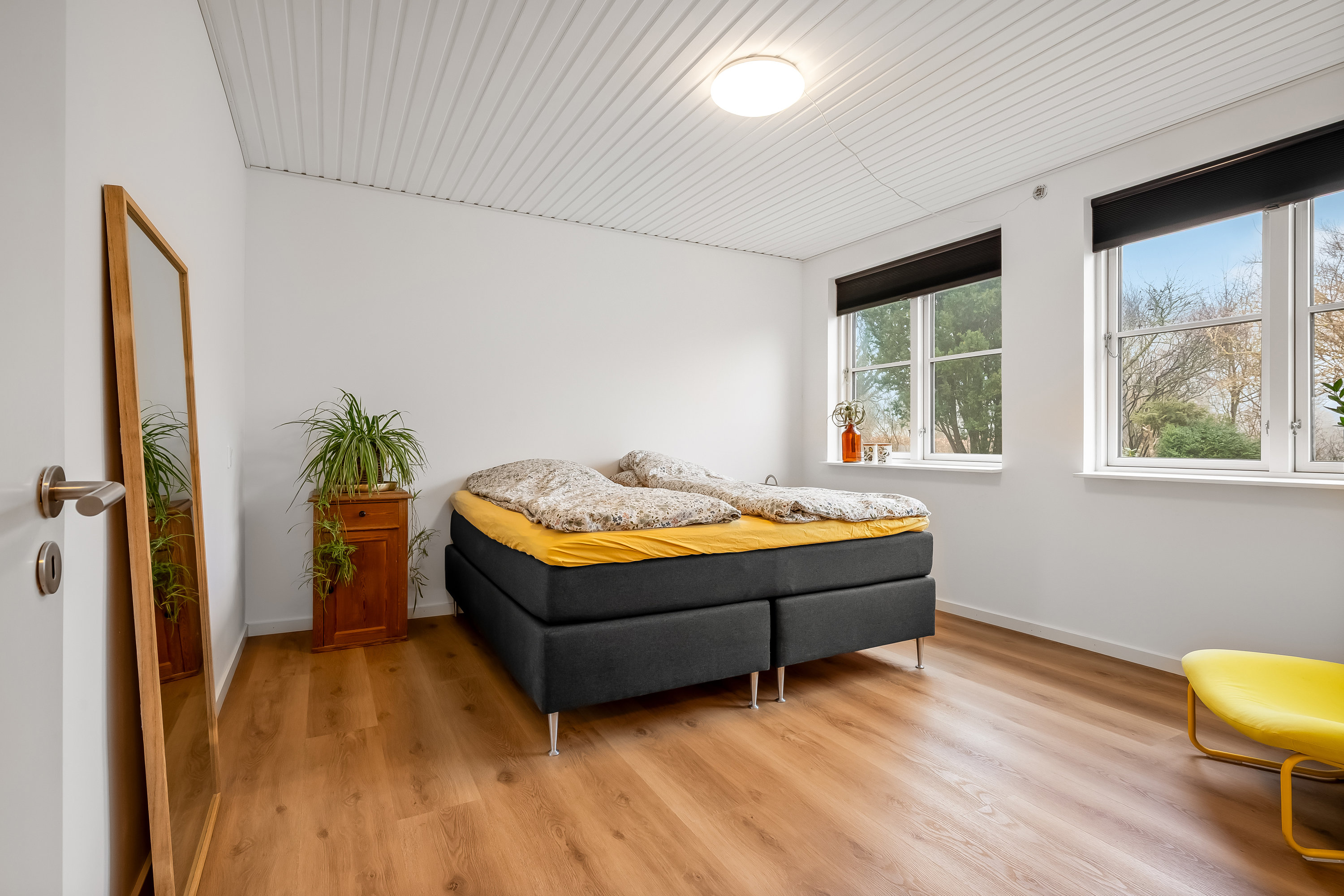Fremhævet soveværelse billede i fuldskærmstilstand. Billede af Stenshøj 3, 6950 Ringkøbing